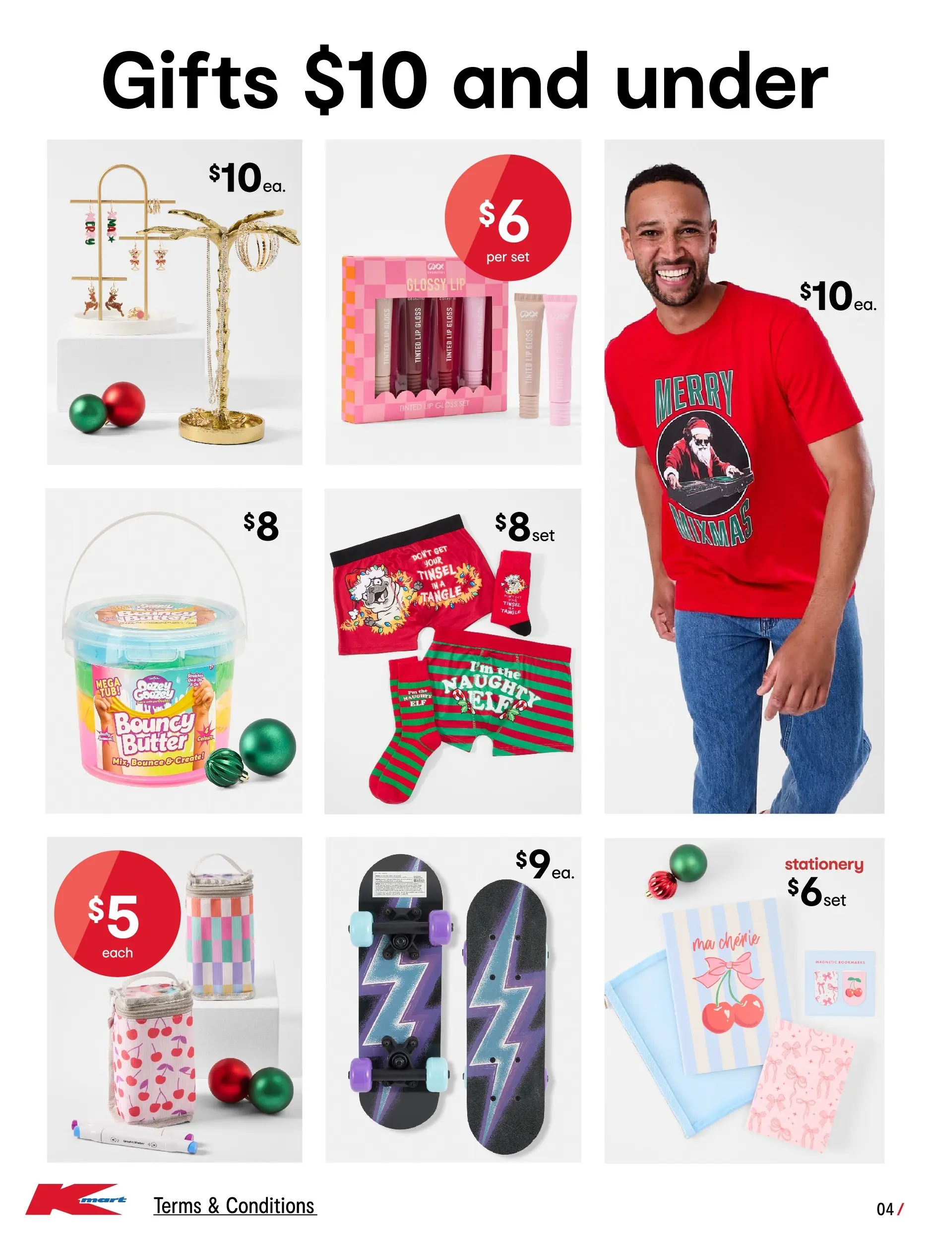 ﻿﻿Kmart catalogue valid from 19/11/2025 > Online Australia | Page: 4 | Products: Butter, Lip gloss