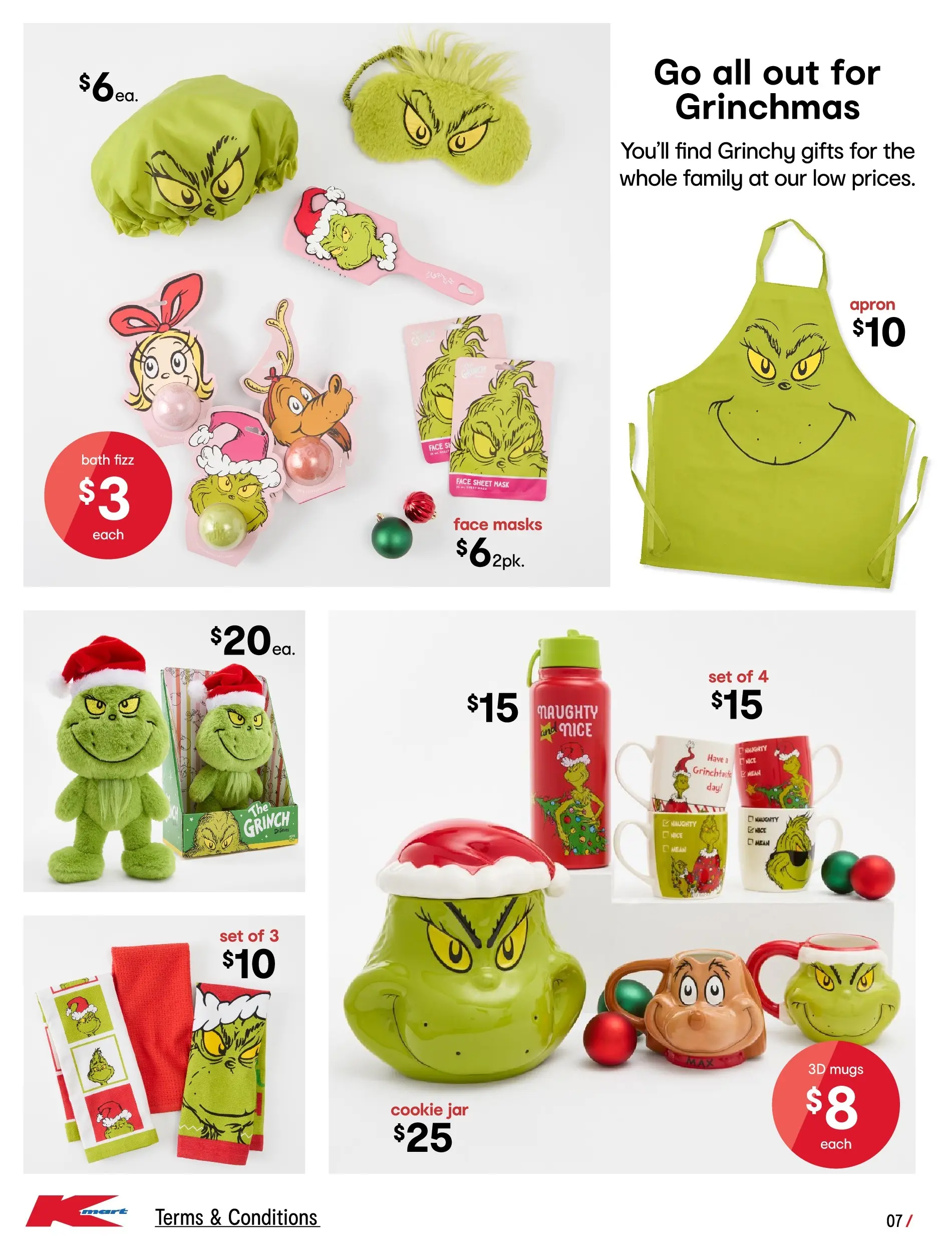 ﻿﻿Kmart catalogue valid from 19/11/2025 > Online Australia | Page: 7 | Products: Bath, Mask