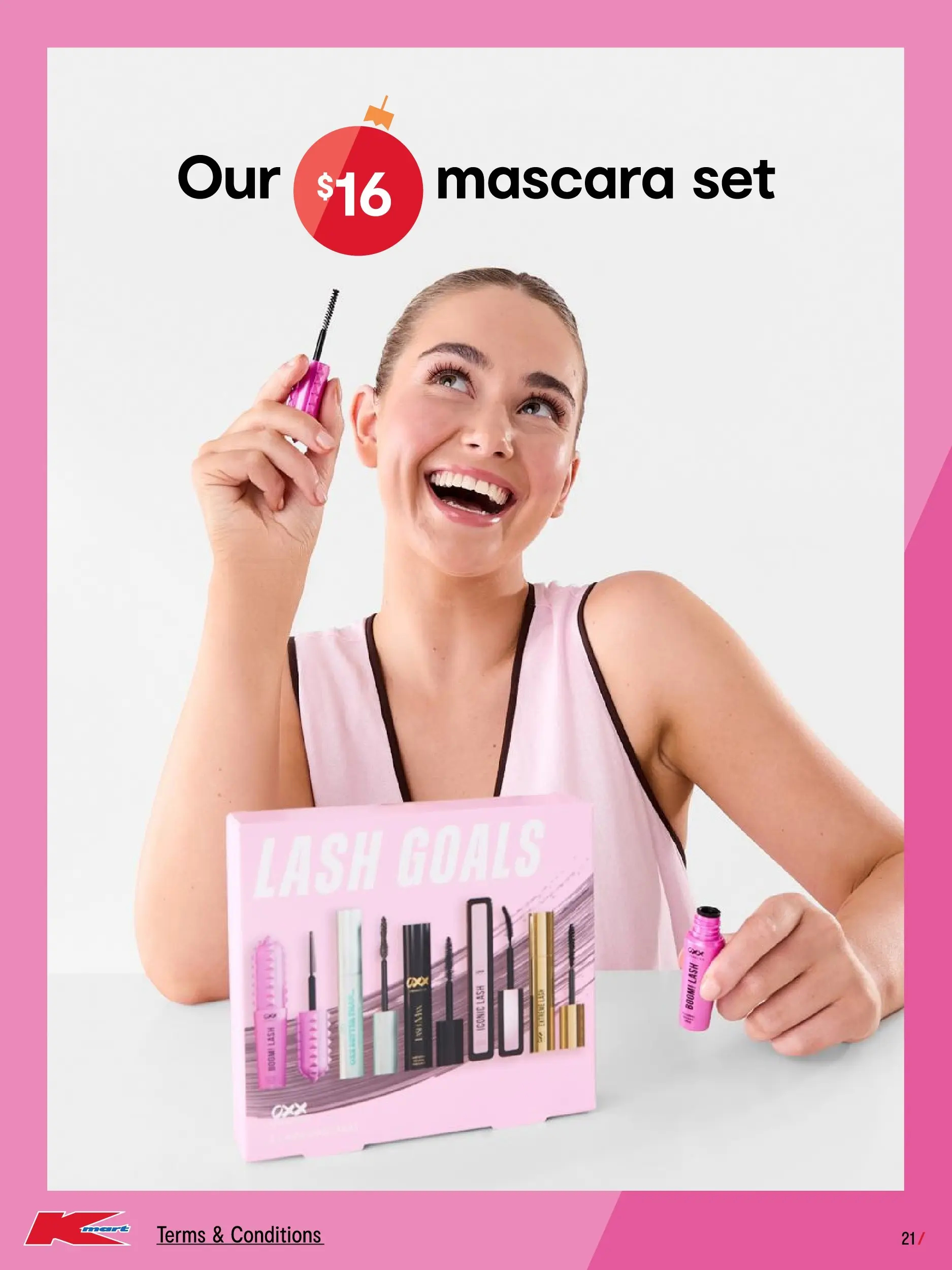 ﻿﻿Kmart catalogue valid from 19/11/2025 > Online Australia | Page: 21 | Products: Mascara