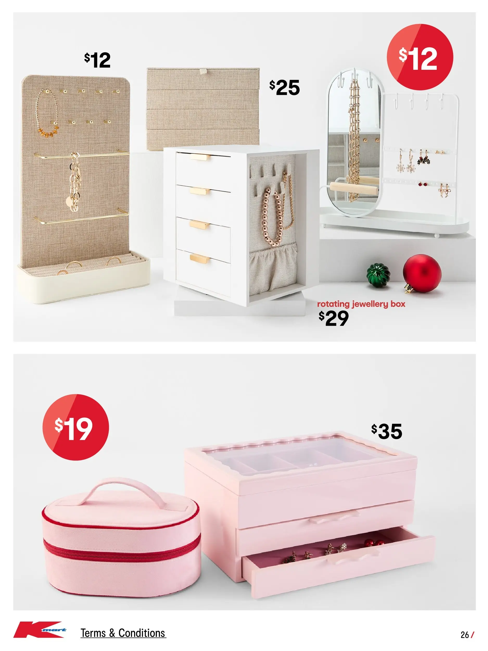 ﻿﻿Kmart catalogue valid from 19/11/2025 > Online Australia | Page: 26 | Products: Box, Jewellery