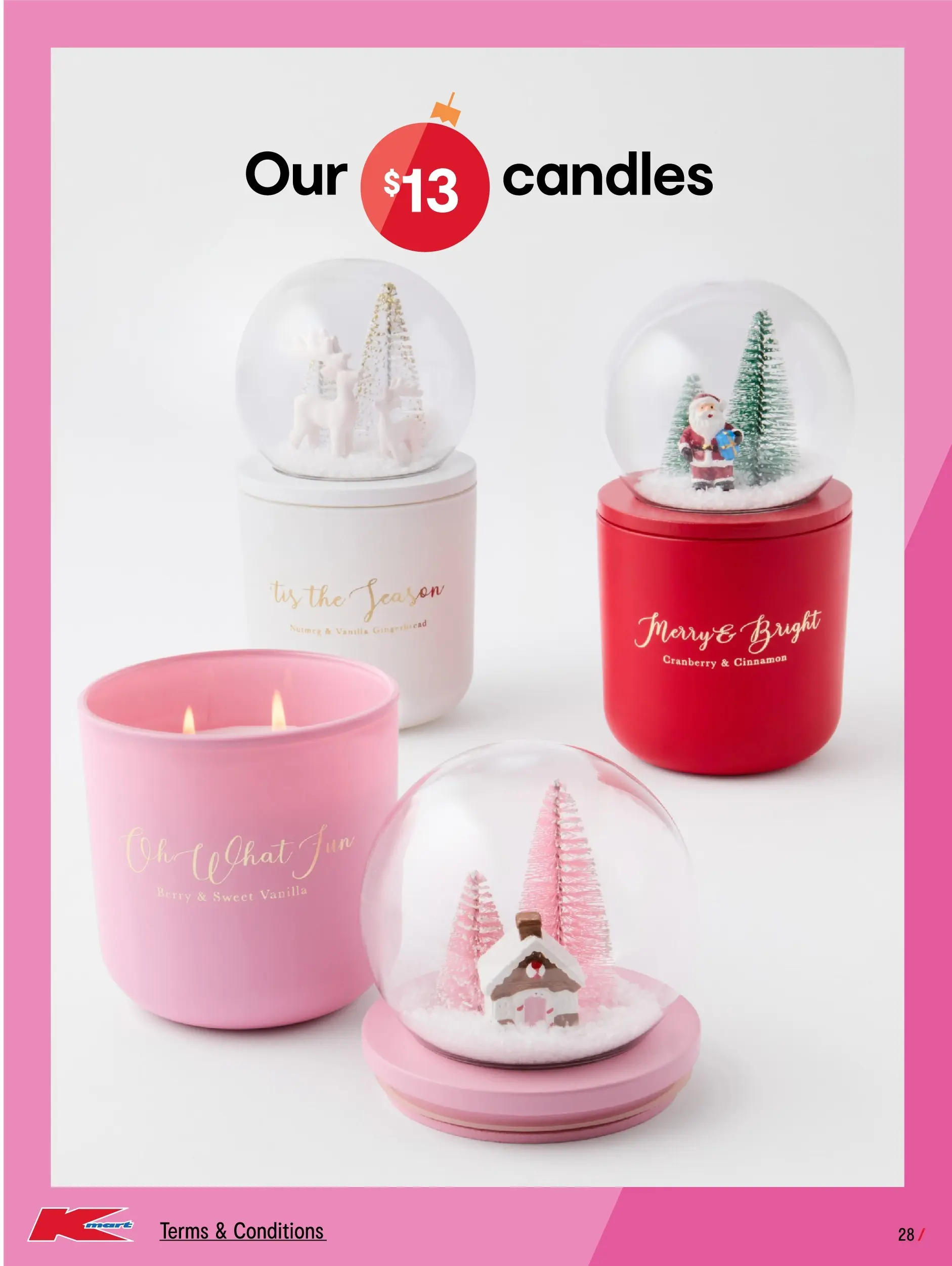 ﻿﻿Kmart catalogue valid from 19/11/2025 > Online Australia | Page: 28 | Products: Nutmeg, Candles