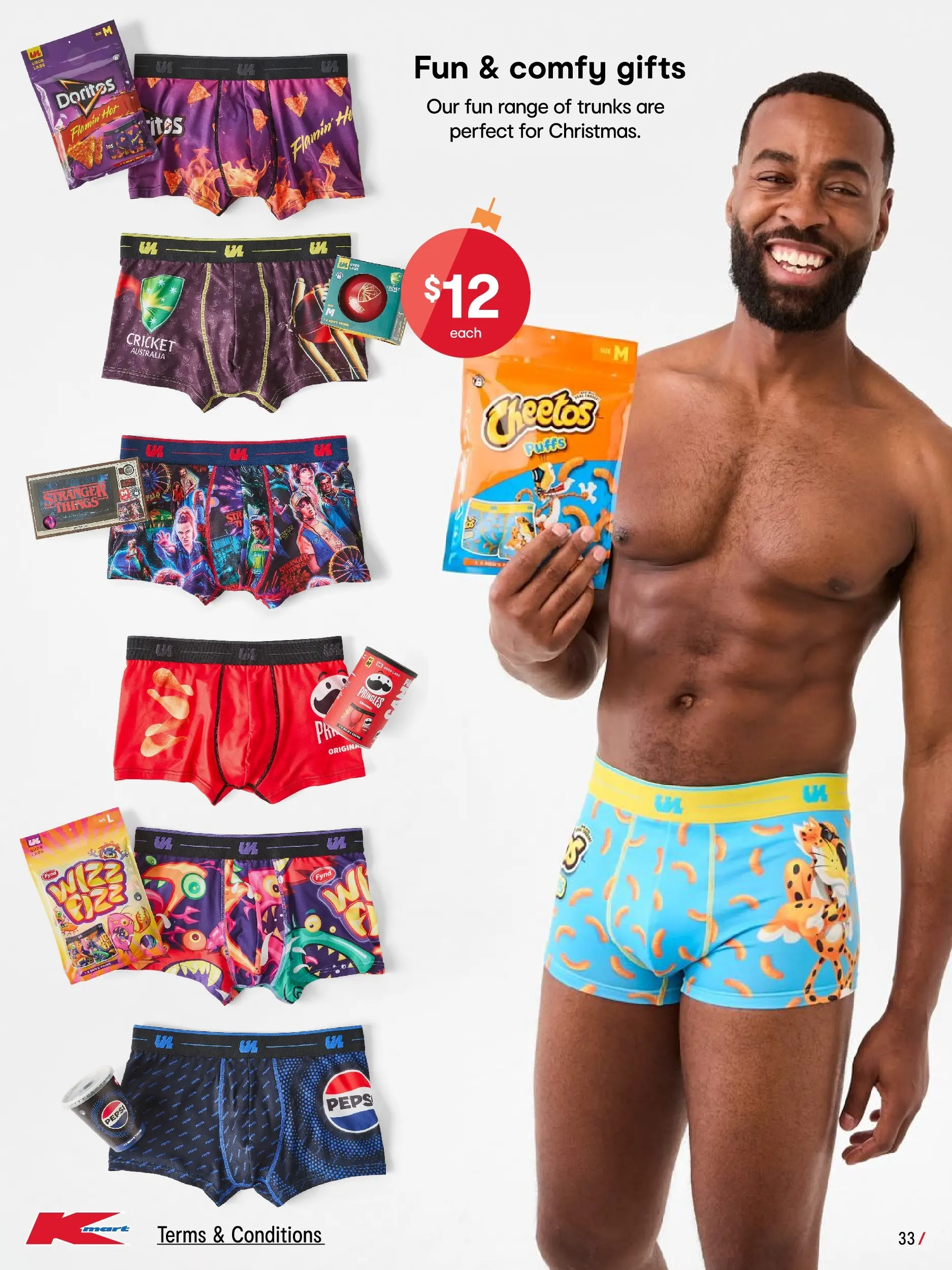 ﻿﻿Kmart catalogue valid from 19/11/2025 > Online Australia | Page: 33 | Products: Pepsi, Trunks