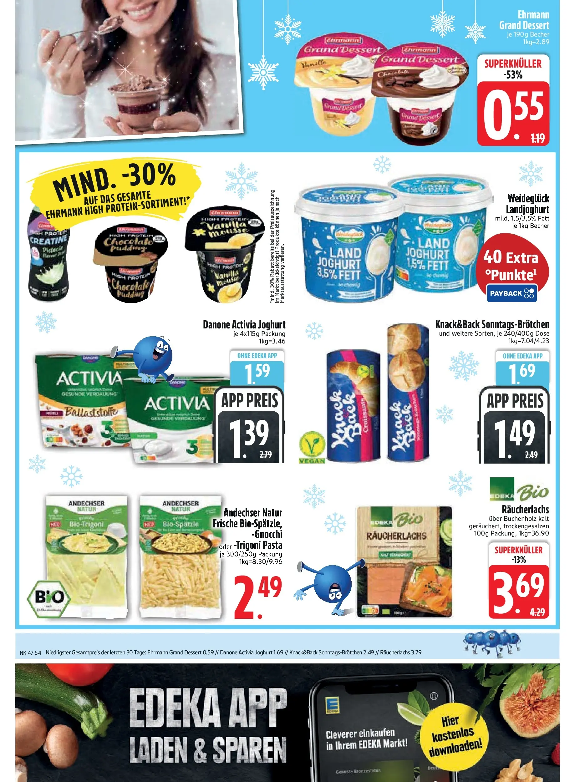 Edeka prospekt Vilsbiburg	 (ab 17.11.2025) » Angebote Online | Seite: 5 | Produkte: Rama, Milch, Butter, Video
