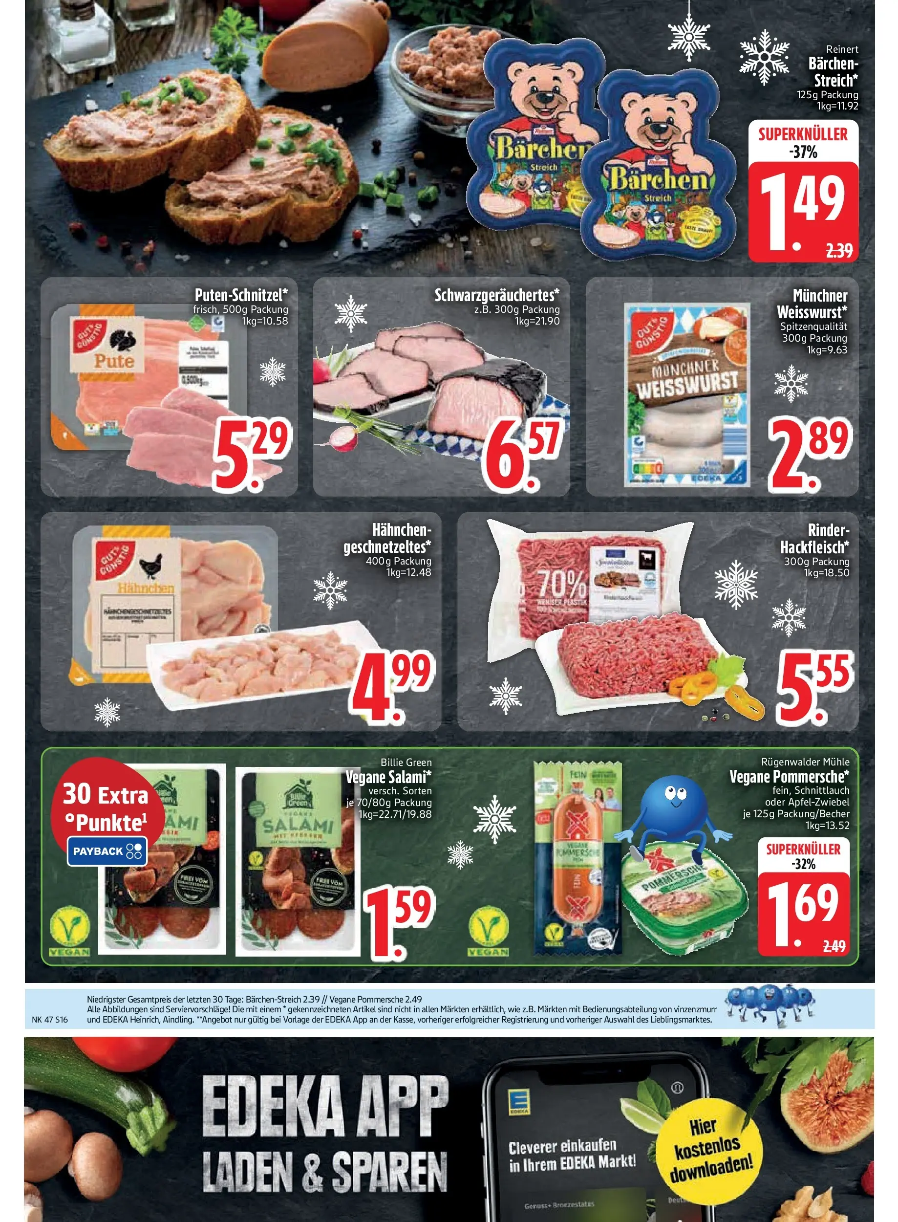 Edeka prospekt Vilsbiburg	 (ab 17.11.2025) » Angebote Online | Seite: 17 | Produkte: Schokolade, Zitrone, Kuchen
