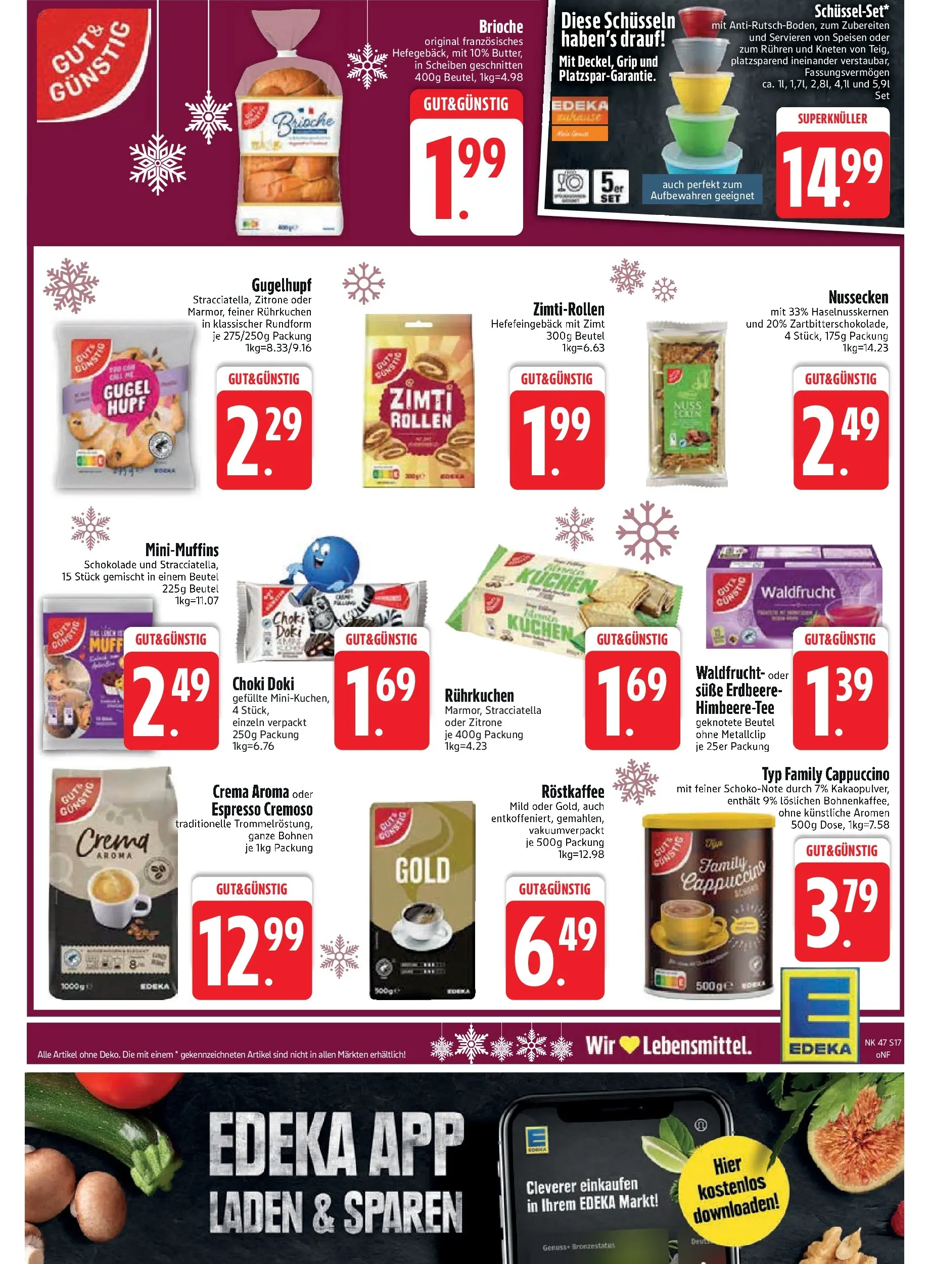 Edeka prospekt Vilsbiburg	 (ab 17.11.2025) » Angebote Online | Seite: 18 | Produkte: Himbeeren, Rapsöl, Dressing, Nüsse