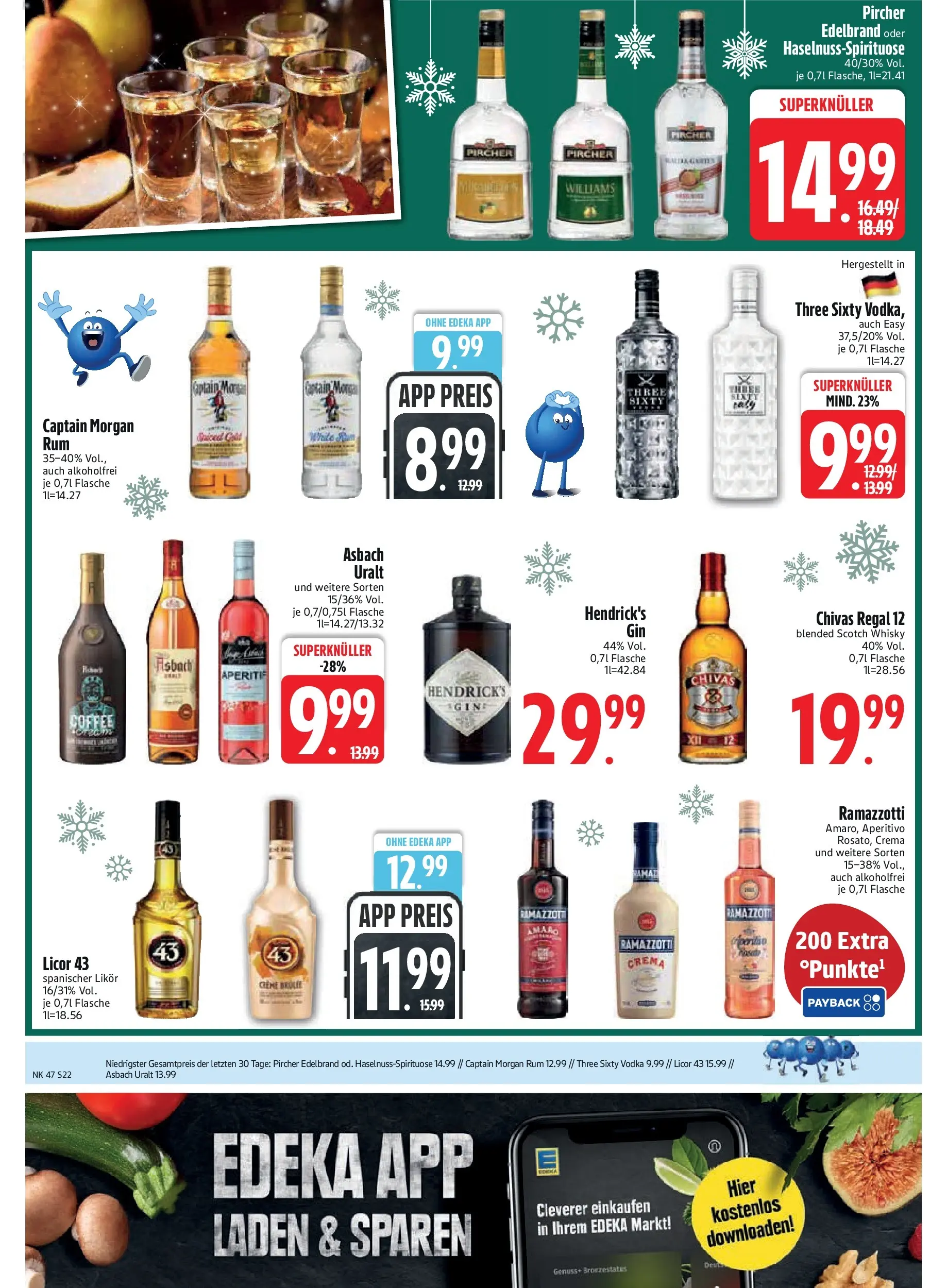 Edeka prospekt Vilsbiburg	 (ab 17.11.2025) » Angebote Online | Seite: 23 | Produkte: Erdinger, Weißbier, Desperados, Krombacher