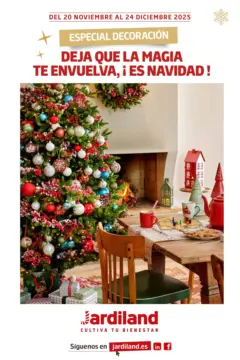 Vista previa Jardiland - DEJA QUE LA MAGIA TE ENVUELVA, ¡ ES NAVIDAD ! válido desde el 19.11.2025