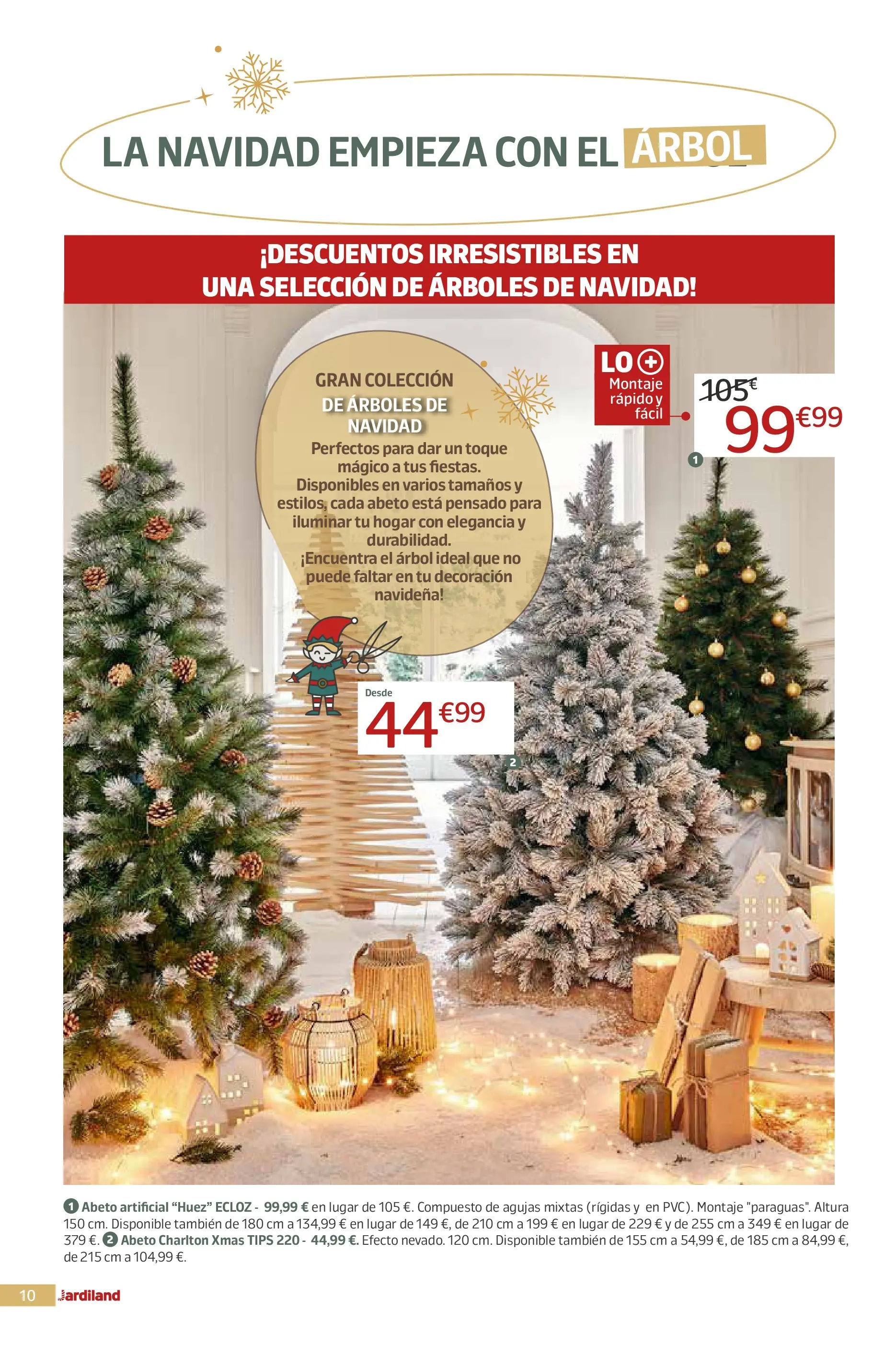 Jardiland - DEJA QUE LA MAGIA TE ENVUELVA, ¡ ES NAVIDAD ! 19/11/2025 - 24/12/2025 | Página: 10