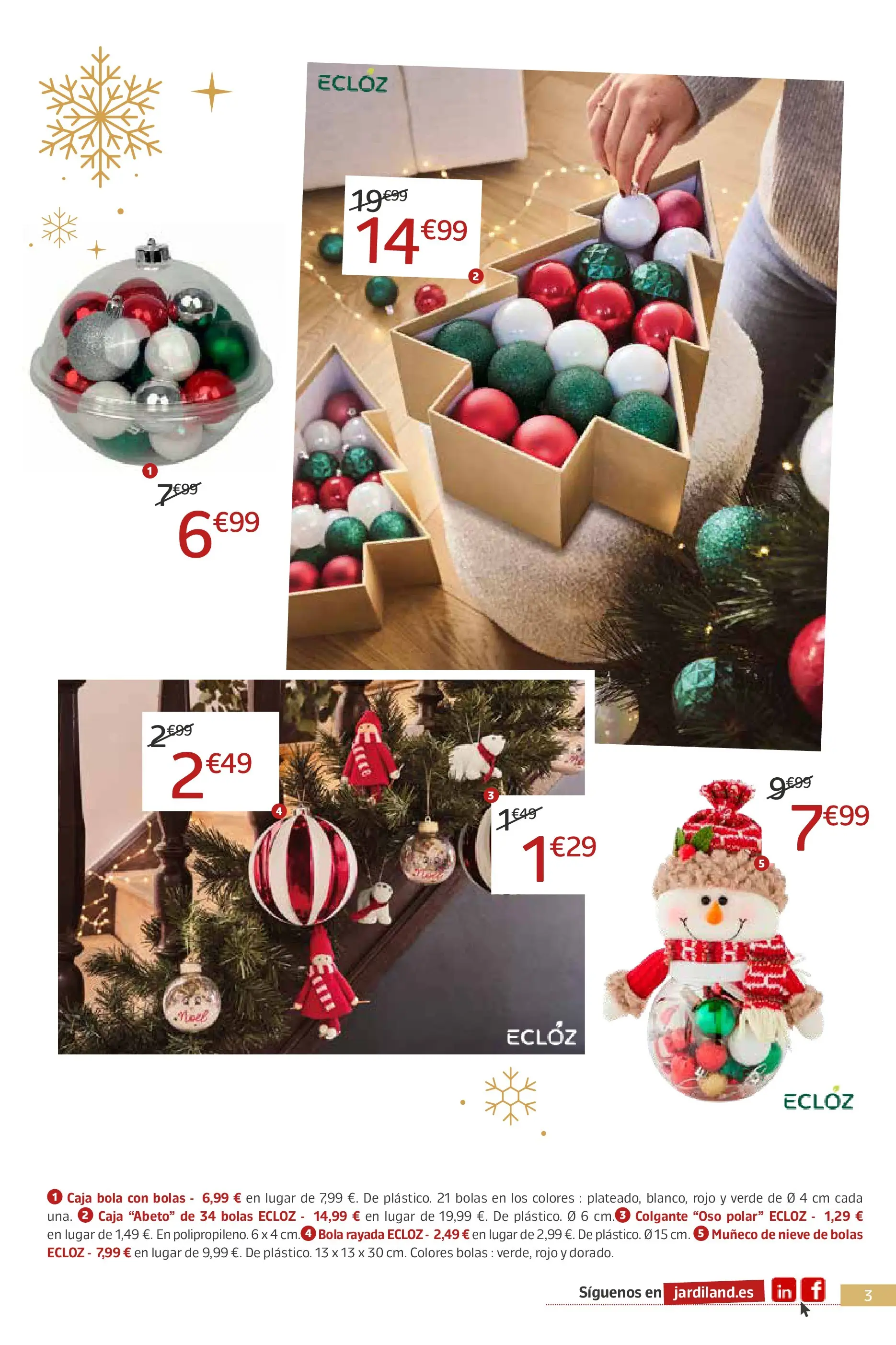 Jardiland - DEJA QUE LA MAGIA TE ENVUELVA, ¡ ES NAVIDAD ! 19/11/2025 - 24/12/2025 | Página: 3 | Productos: Caja