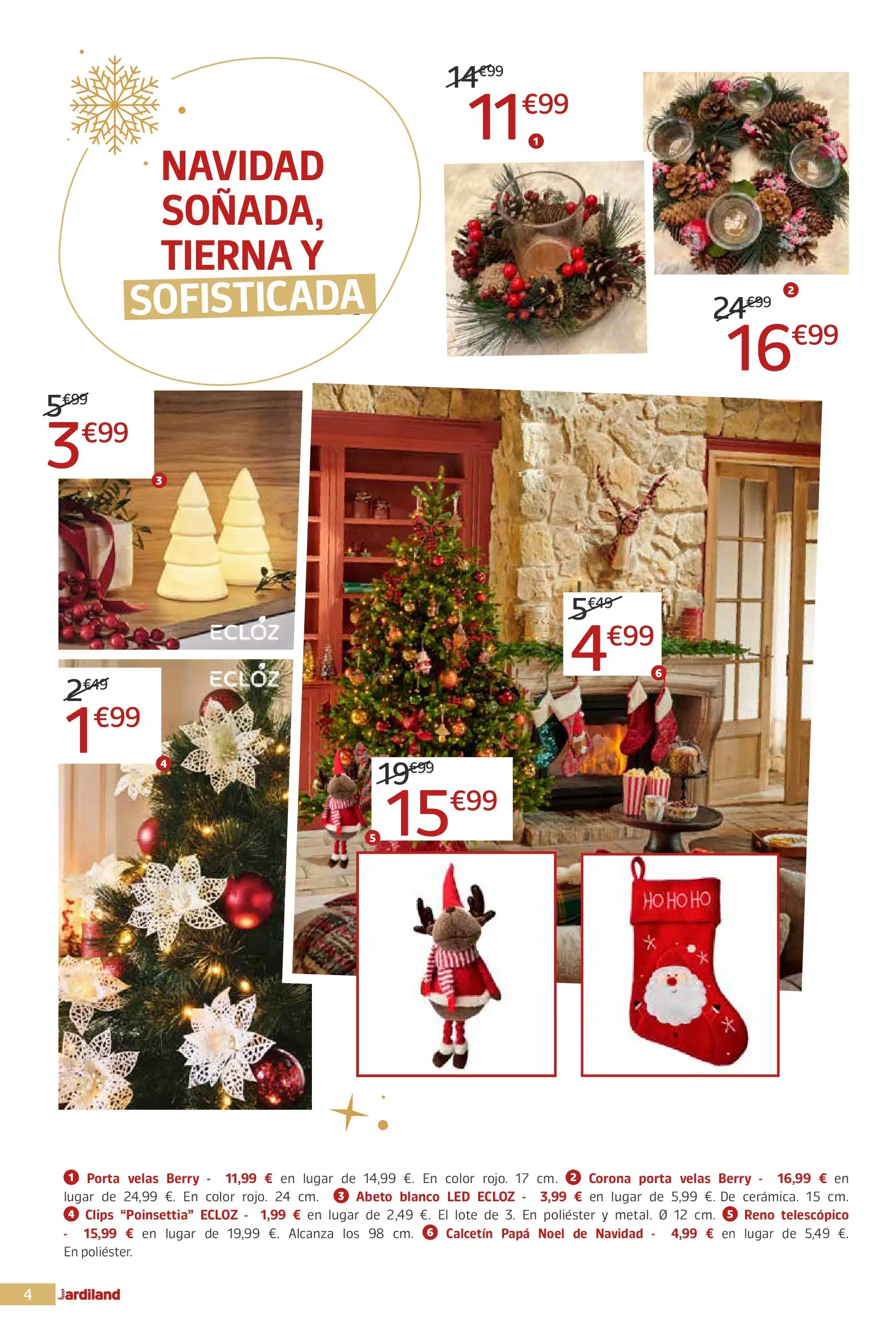 Jardiland - DEJA QUE LA MAGIA TE ENVUELVA, ¡ ES NAVIDAD ! 19/11/2025 - 24/12/2025 | Página: 4 | Productos: Βραχιόλι