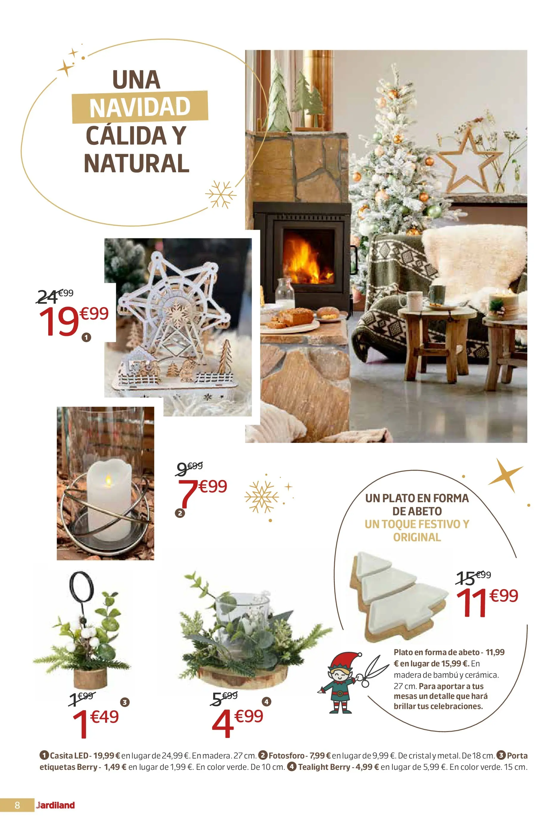 Jardiland - DEJA QUE LA MAGIA TE ENVUELVA, ¡ ES NAVIDAD ! 19/11/2025 - 24/12/2025 | Página: 8