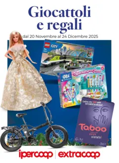 Anteprima del volantino Ipercoop Giocattoli e regali - Bologna catalogo valido a partire dal 20.11.2025