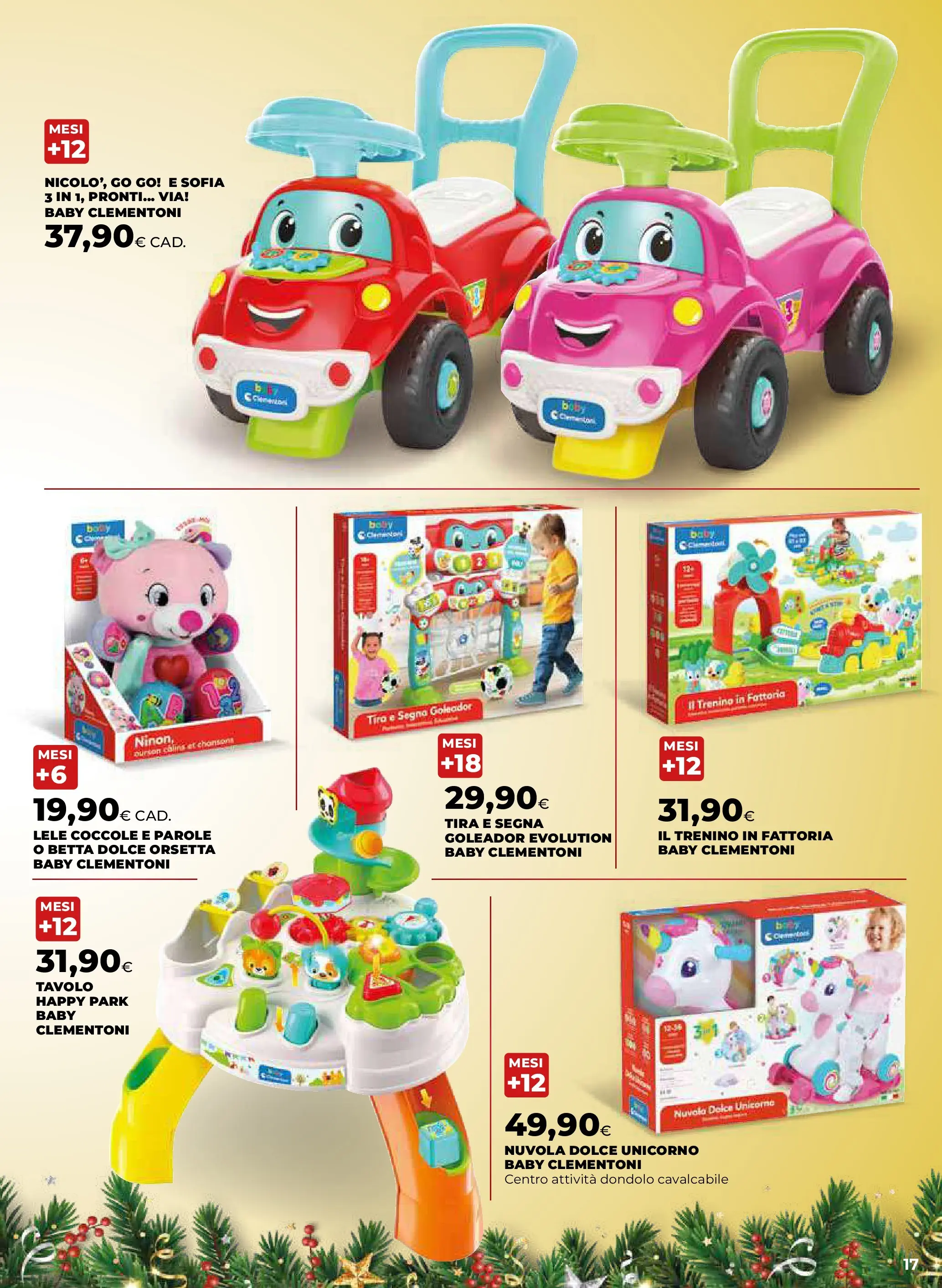 Anteprima volantino Ipercoop dal ﻿20/11/2025﻿ ﻿- nuovo offerte | Pagina: 17 | Prodotti: Dondolo, Tavolo