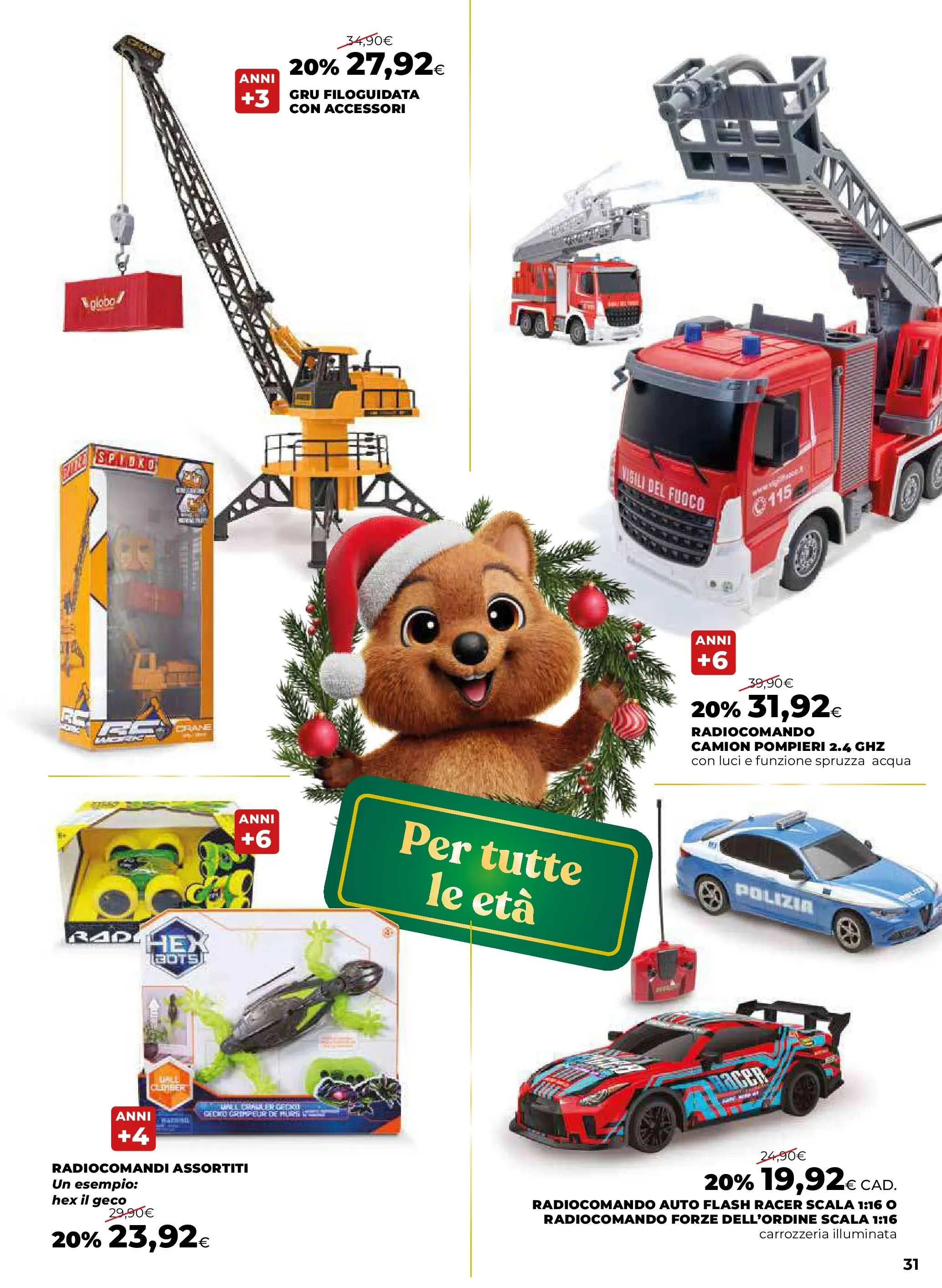 Anteprima volantino Ipercoop dal ﻿20/11/2025﻿ ﻿- nuovo offerte | Pagina: 31 | Prodotti: Acqua, Scala