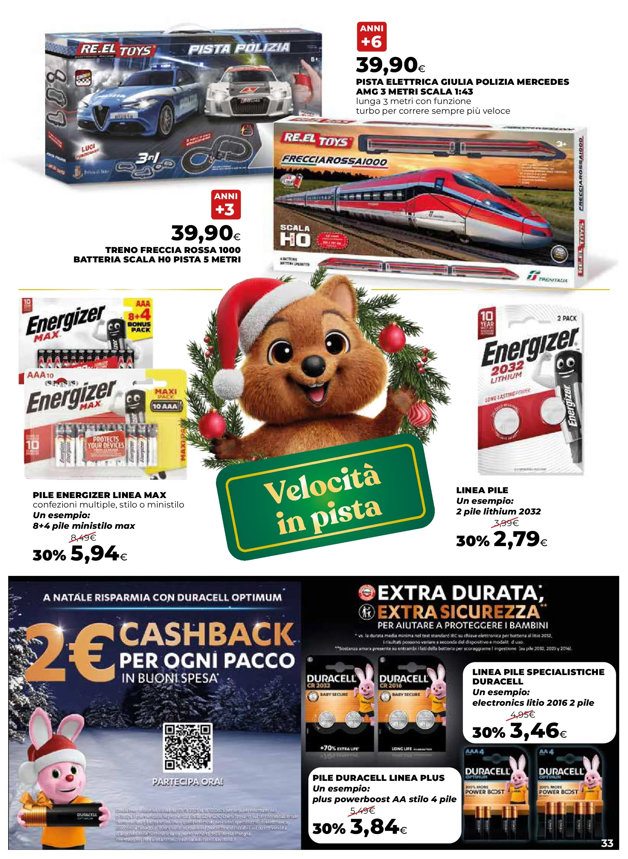 Anteprima volantino Ipercoop dal ﻿20/11/2025﻿ ﻿- nuovo offerte | Pagina: 33 | Prodotti: Pile, Scala, Batteria