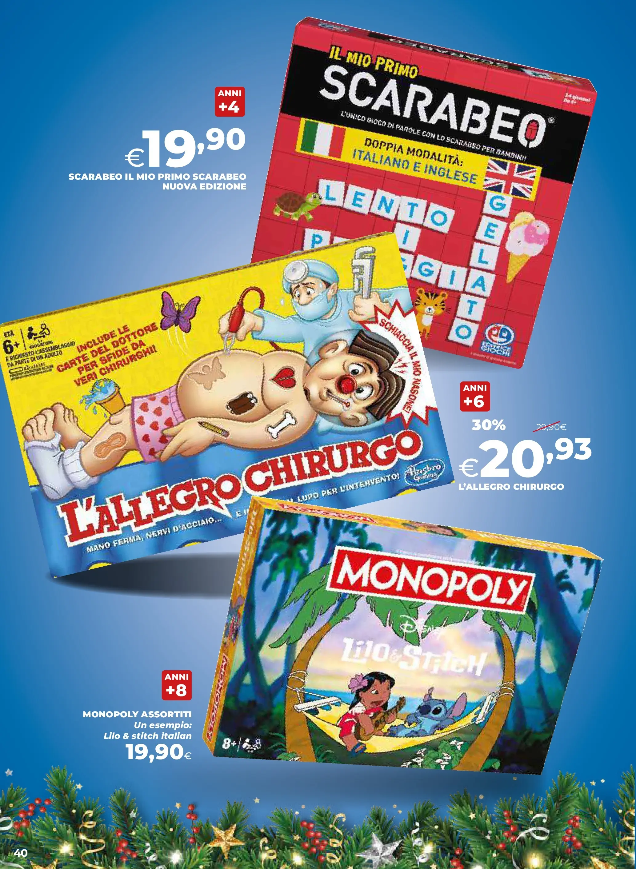 Anteprima volantino Ipercoop dal ﻿20/11/2025﻿ ﻿- nuovo offerte | Pagina: 40 | Prodotti: Gioco