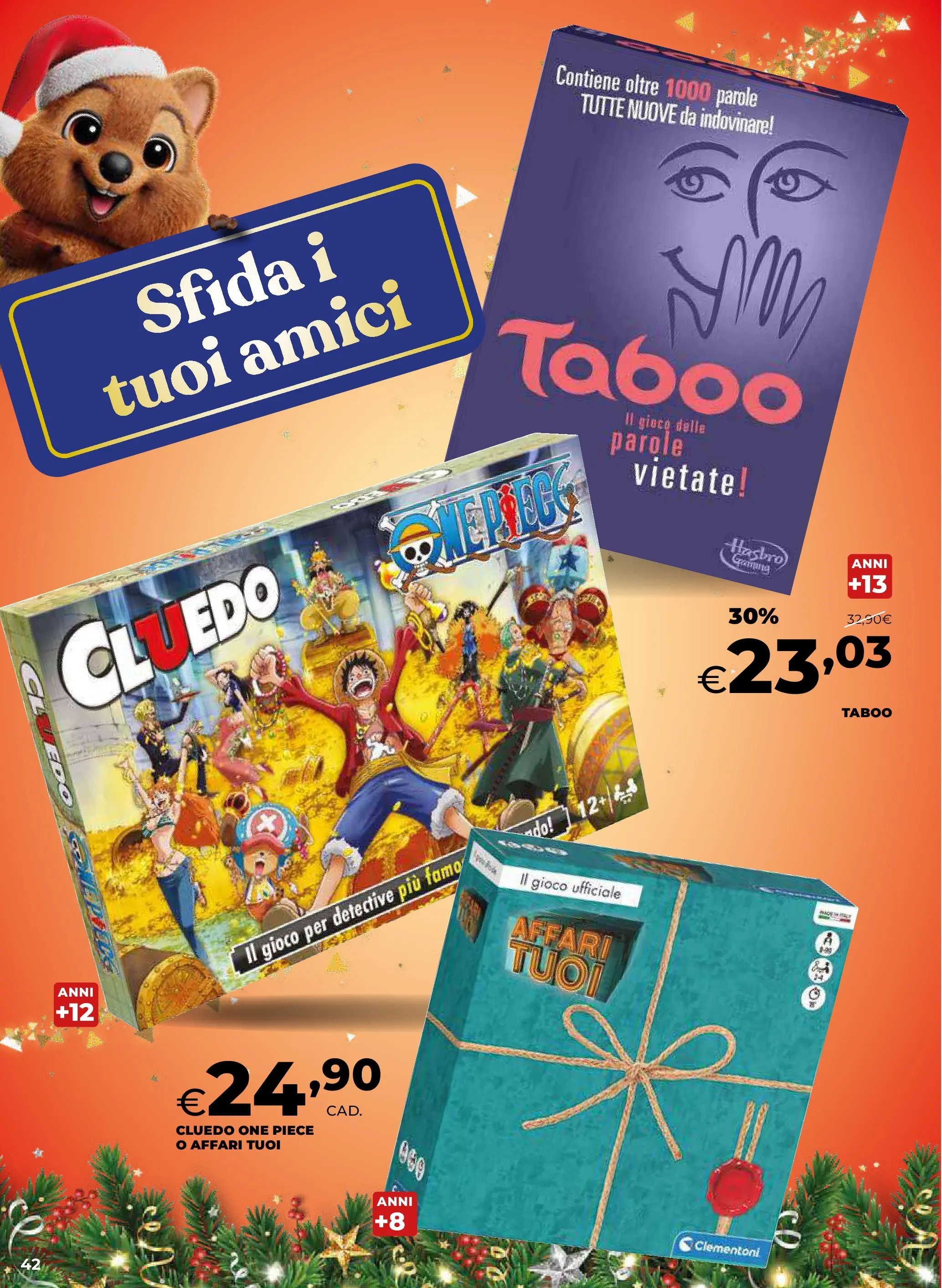 Anteprima volantino Ipercoop dal ﻿20/11/2025﻿ ﻿- nuovo offerte | Pagina: 42 | Prodotti: Gioco