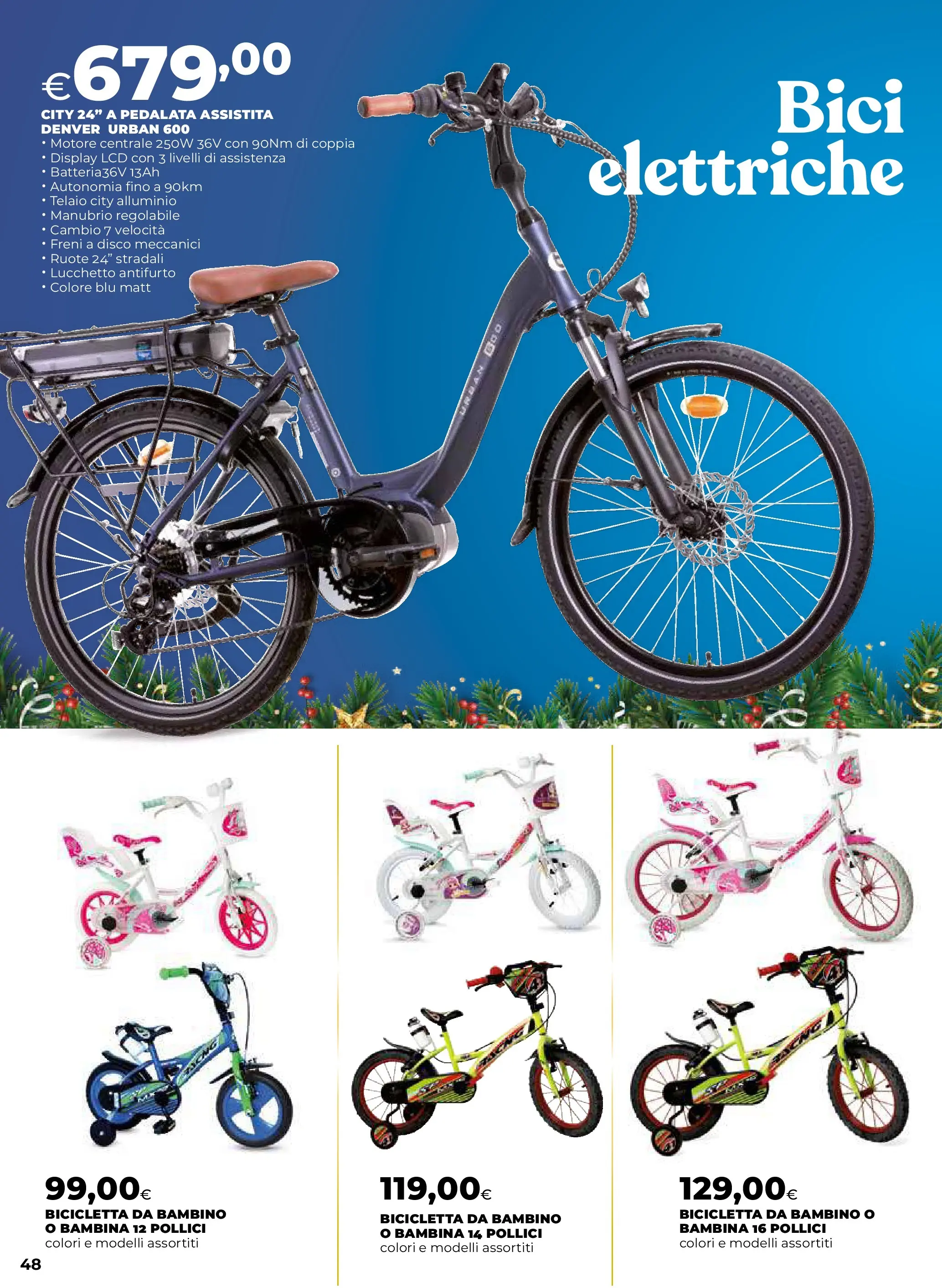 Anteprima volantino Ipercoop dal ﻿20/11/2025﻿ ﻿- nuovo offerte | Pagina: 48 | Prodotti: Bicicletta, Disco, Alluminio