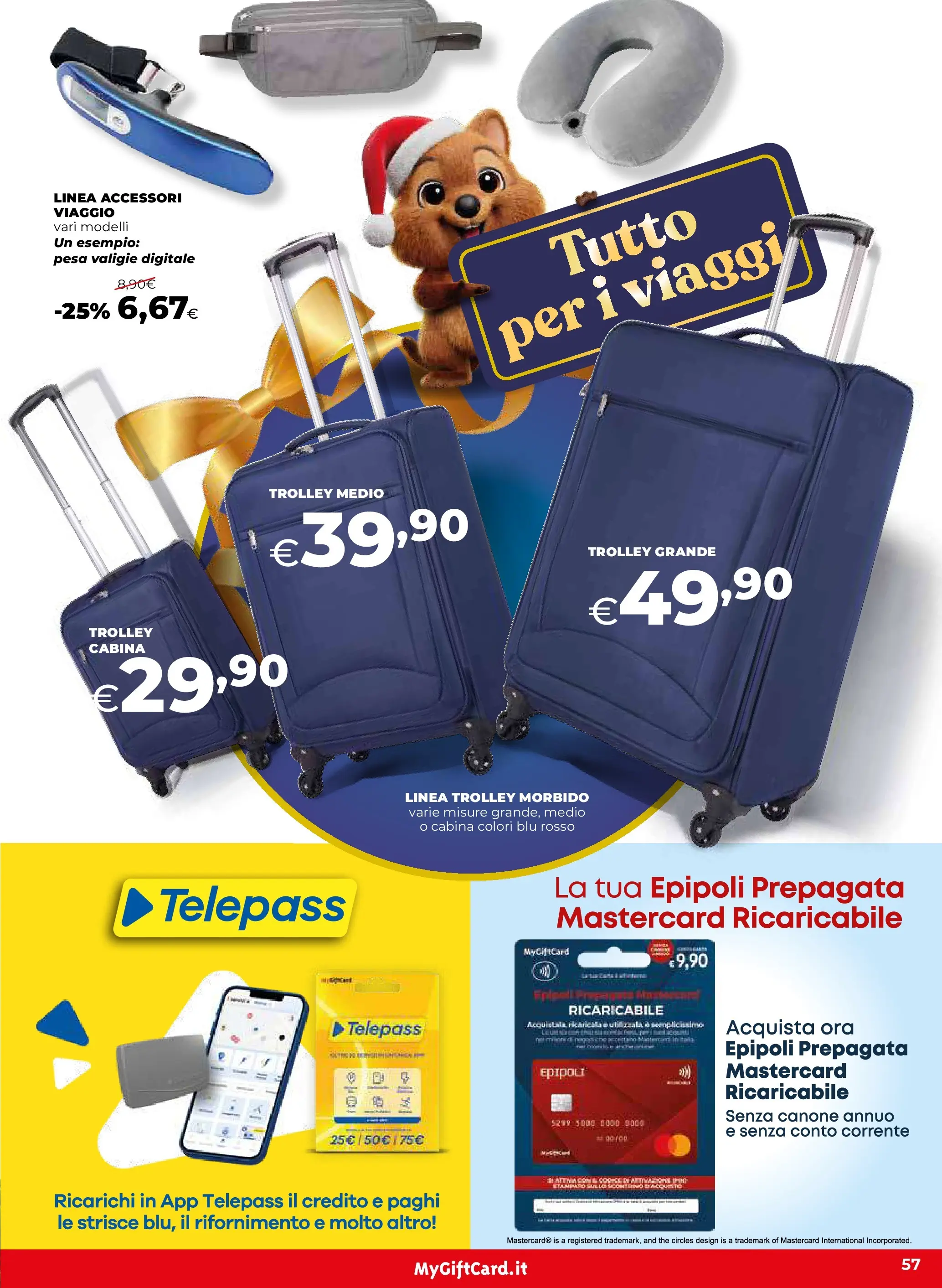 Anteprima volantino Ipercoop dal ﻿20/11/2025﻿ ﻿- nuovo offerte | Pagina: 57 | Prodotti: The, Trolley