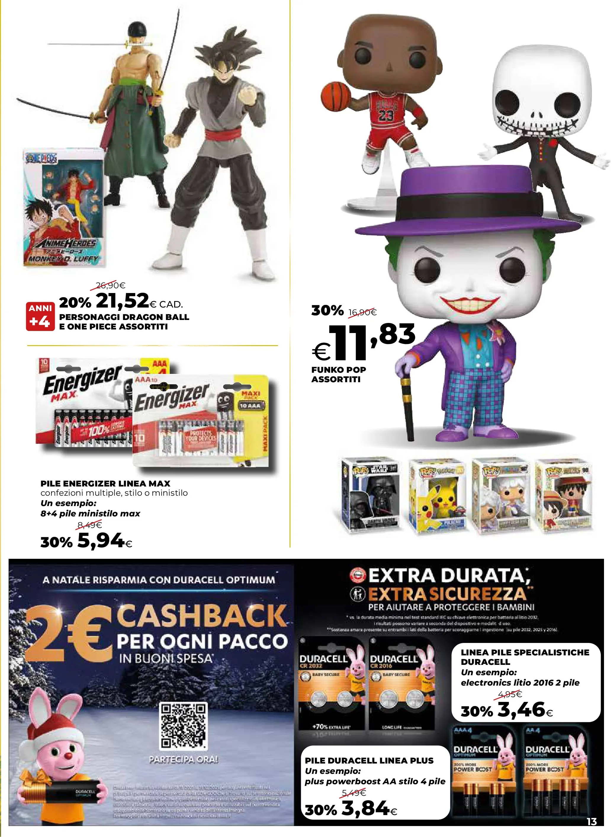 Anteprima volantino Ipercoop dal ﻿20/11/2025﻿ ﻿- nuovo offerte | Pagina: 13 | Prodotti: Pile