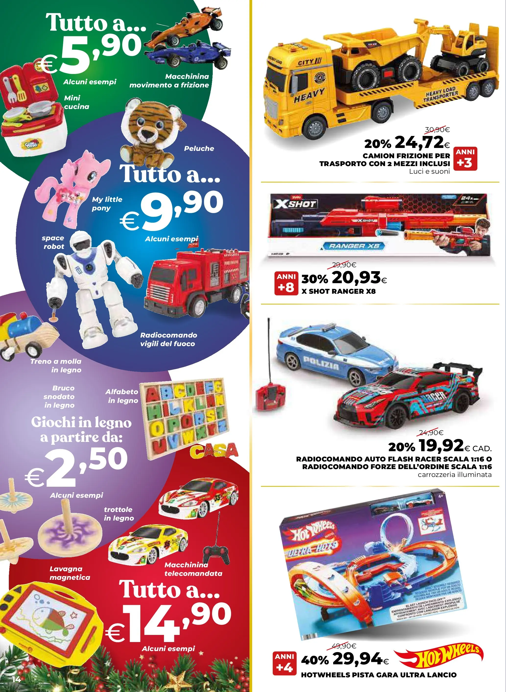 Anteprima volantino Ipercoop dal ﻿20/11/2025﻿ ﻿- nuovo offerte | Pagina: 14 | Prodotti: Peluche, Scala, Robot