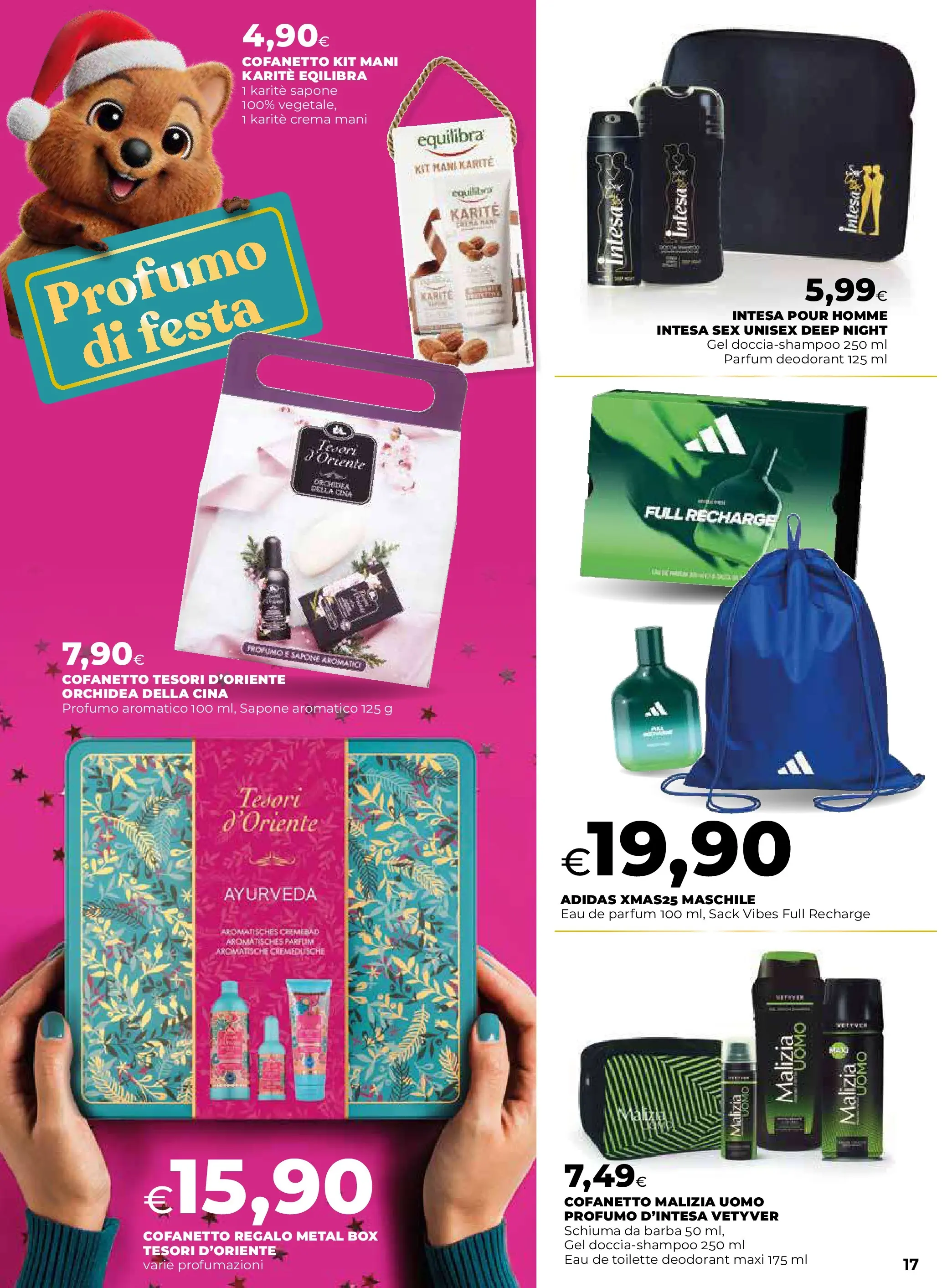 Anteprima volantino Ipercoop dal ﻿20/11/2025﻿ ﻿- nuovo offerte | Pagina: 17 | Prodotti: Schiuma da barba, Sapone, Orchidea, Profumo