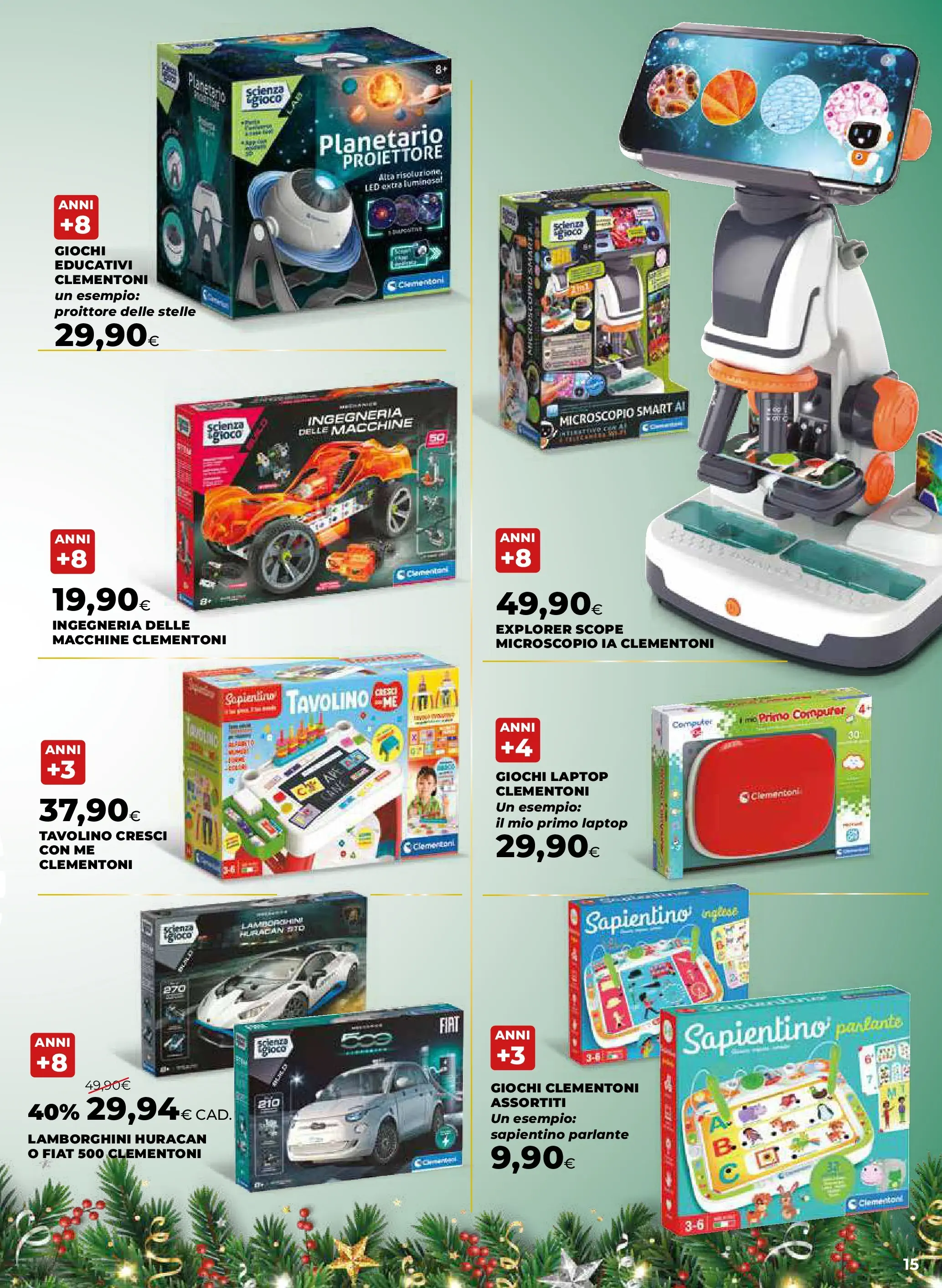 Anteprima volantino Ipercoop dal ﻿20/11/2025﻿ ﻿- nuovo offerte | Pagina: 15 | Prodotti: Tavolino, Laptop, Computer, Gioco