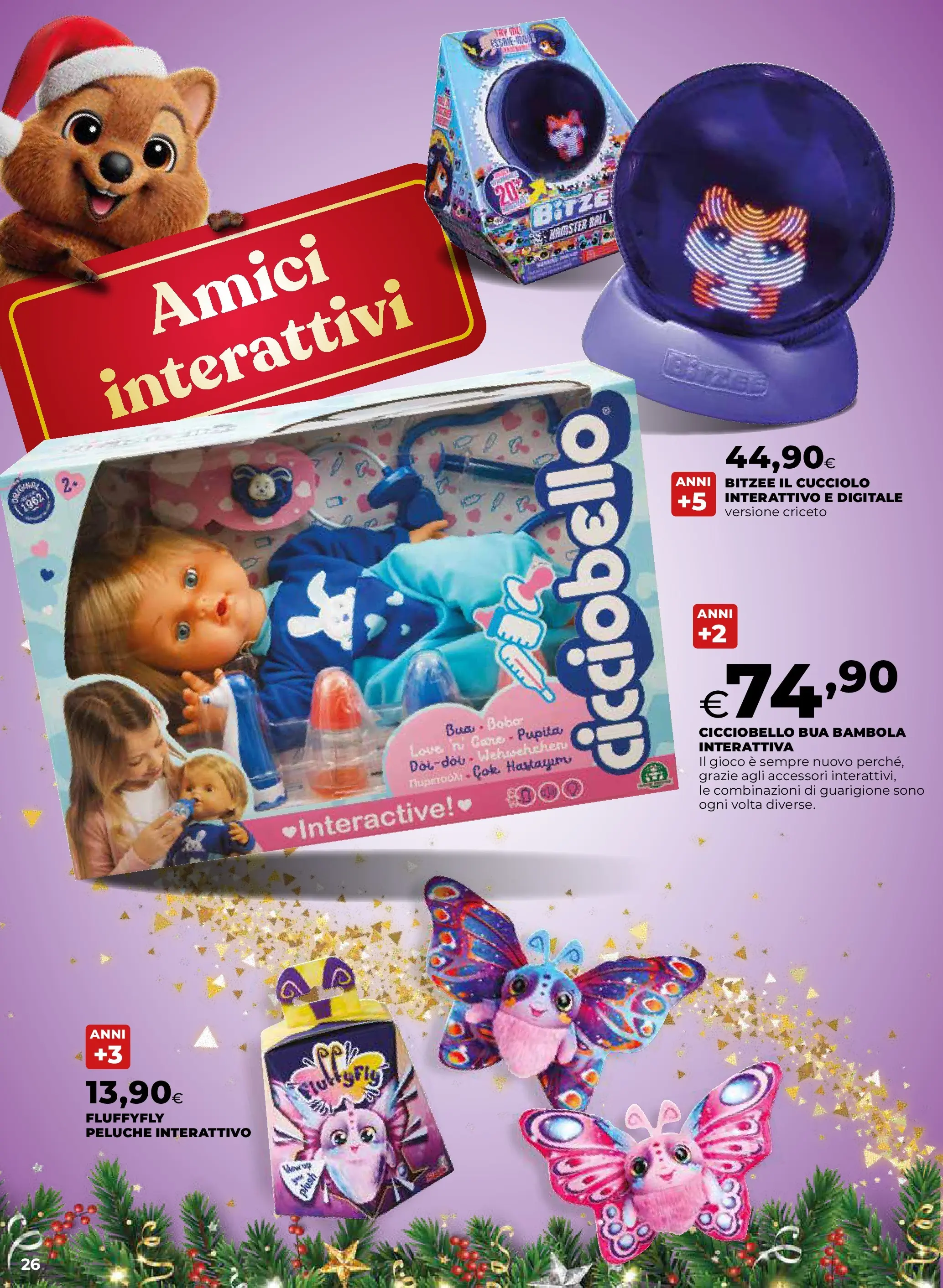 Anteprima volantino Ipercoop dal ﻿20/11/2025﻿ ﻿- nuovo offerte | Pagina: 26 | Prodotti: Peluche, Gioco