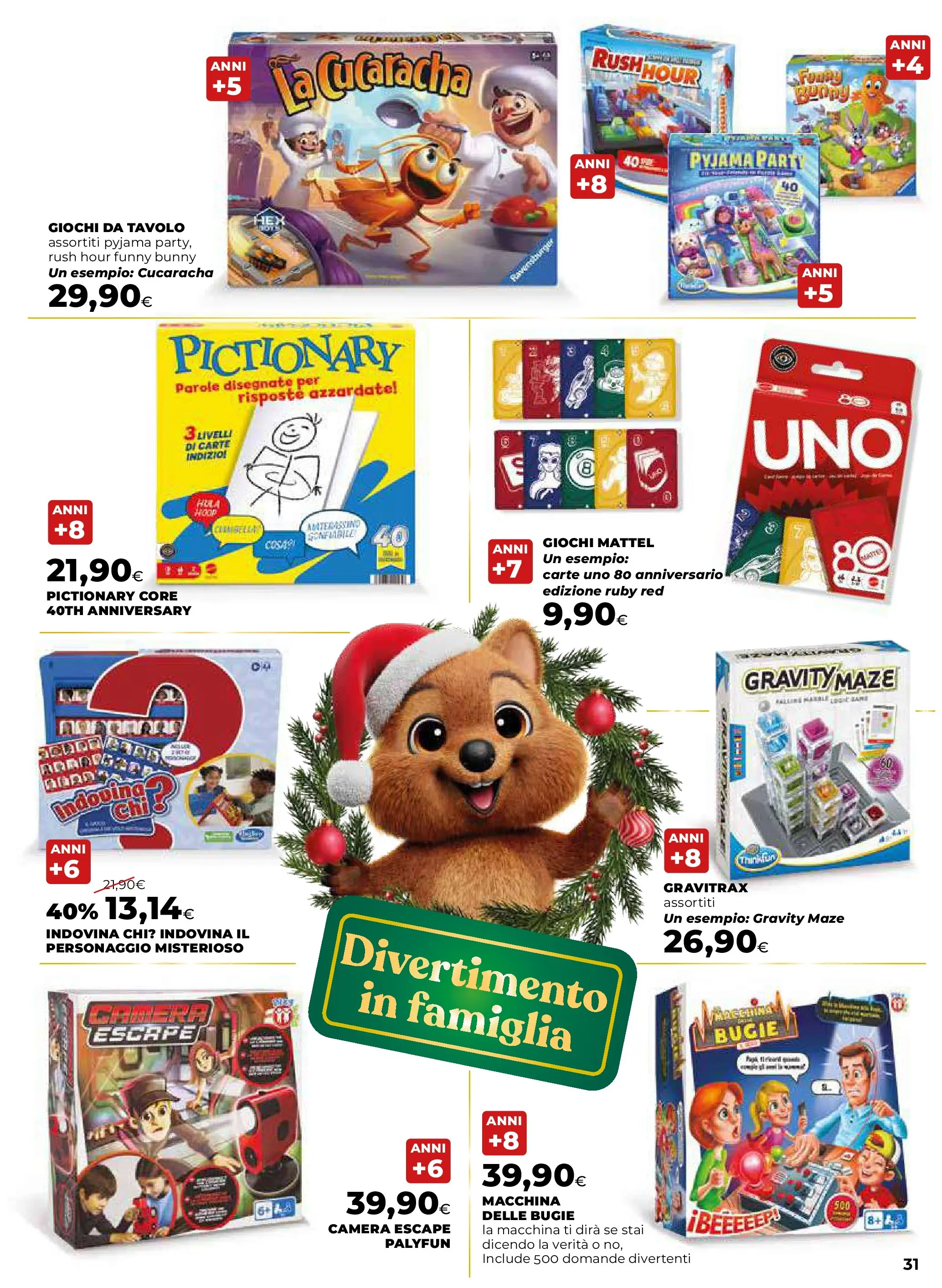 Anteprima volantino Ipercoop dal ﻿20/11/2025﻿ ﻿- nuovo offerte | Pagina: 31 | Prodotti: Tavolo