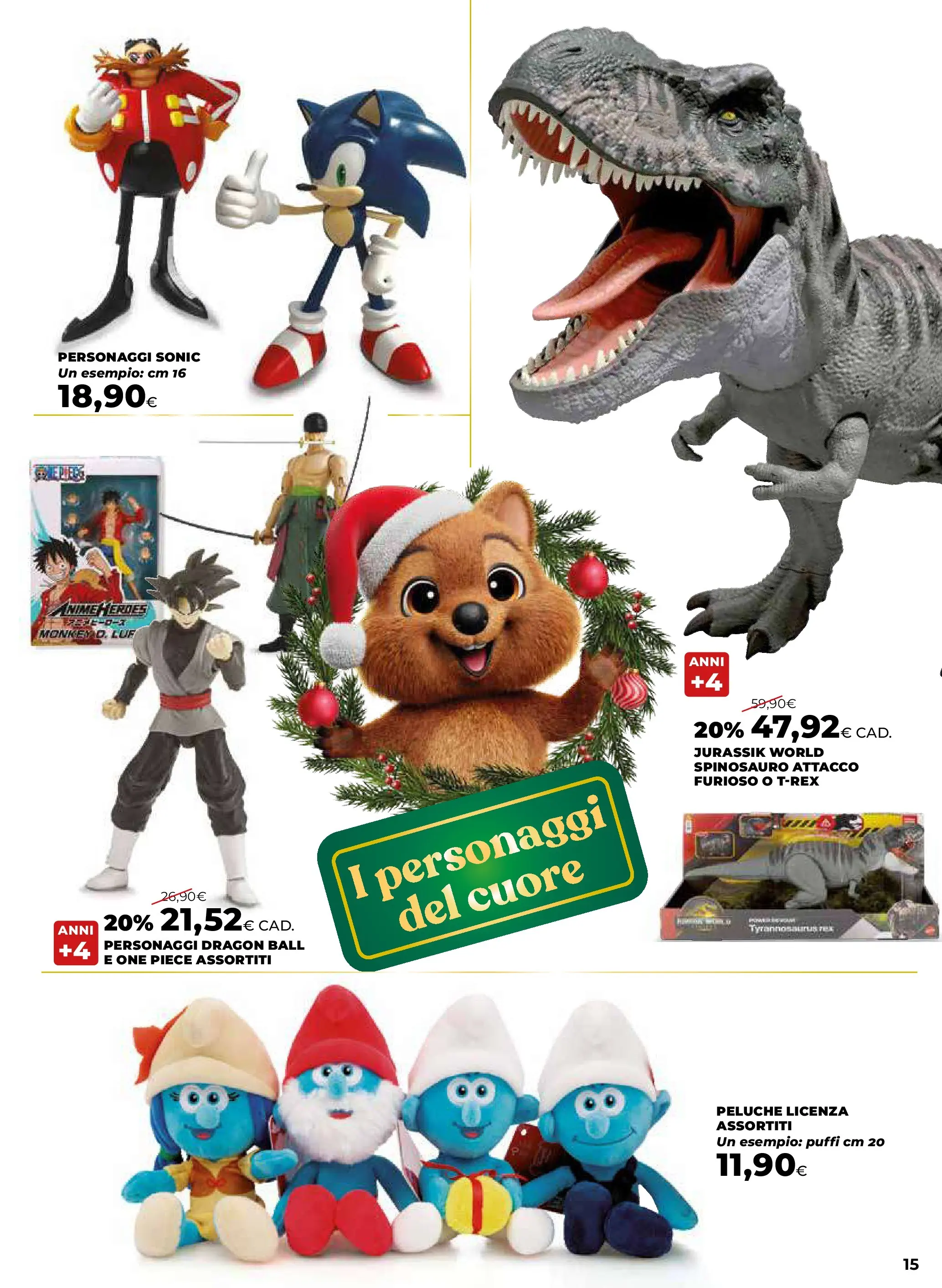 Anteprima volantino Ipercoop dal ﻿20/11/2025﻿ ﻿- nuovo offerte | Pagina: 15 | Prodotti: Peluche