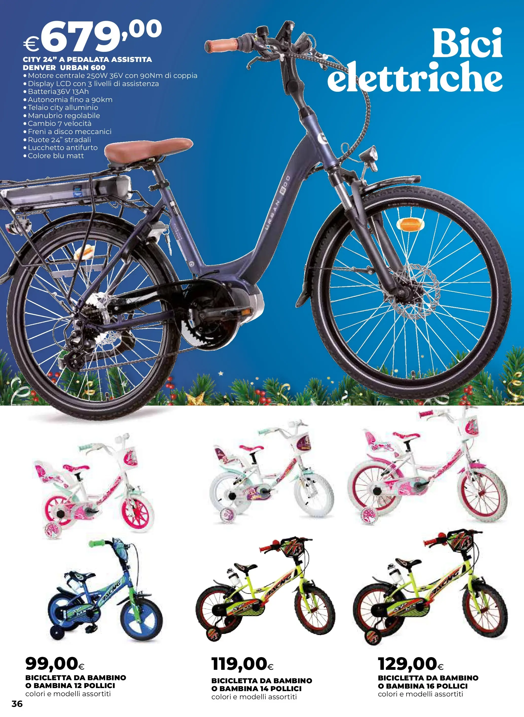 Anteprima volantino Ipercoop dal ﻿20/11/2025﻿ ﻿- nuovo offerte | Pagina: 36 | Prodotti: Bicicletta, Disco, Alluminio