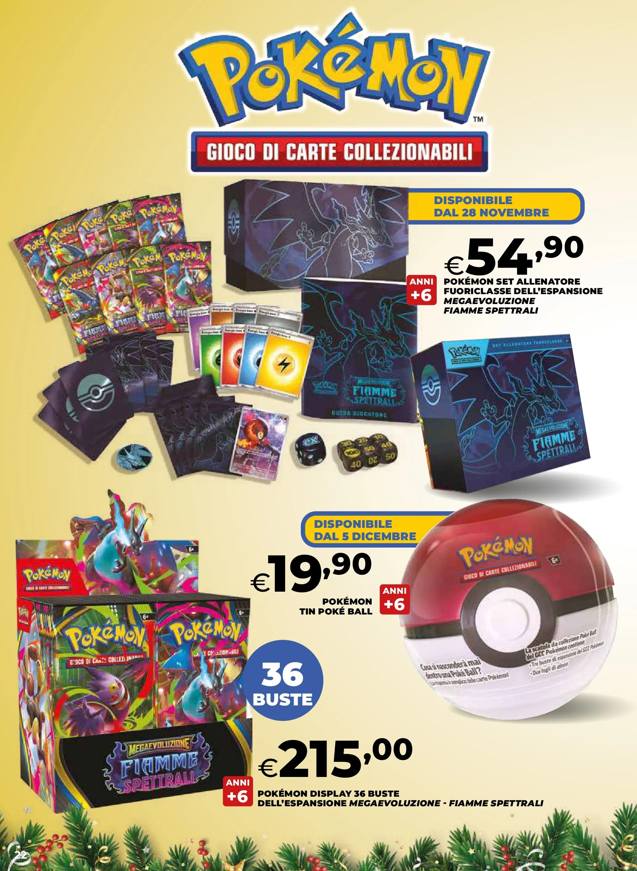 Anteprima volantino Ipercoop dal ﻿20/11/2025﻿ ﻿- nuovo offerte | Pagina: 22 | Prodotti: Giocatore, Gioco, Scatola