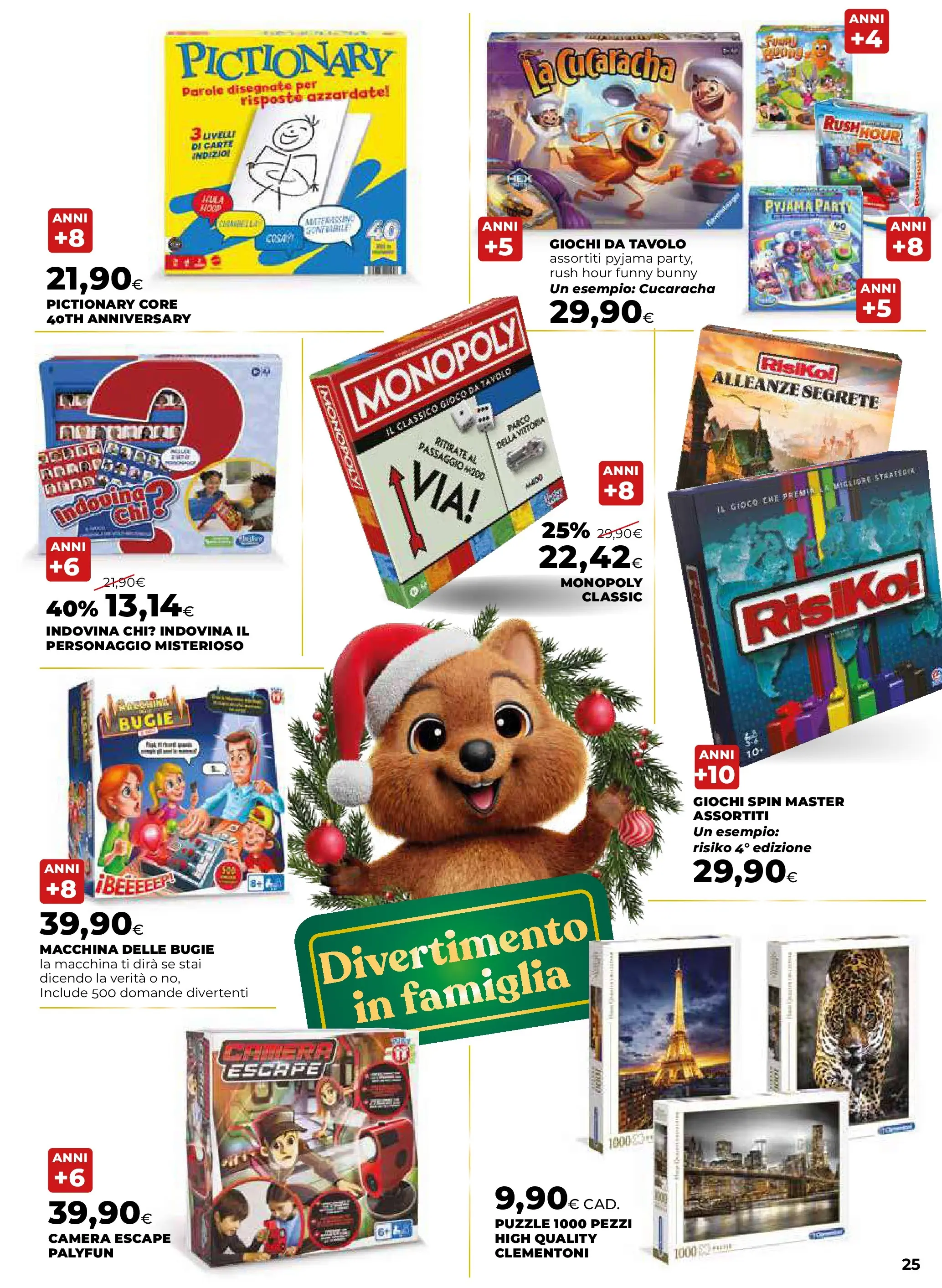 Anteprima volantino Ipercoop dal ﻿20/11/2025﻿ ﻿- nuovo offerte | Pagina: 25 | Prodotti: Gioco, Tavolo