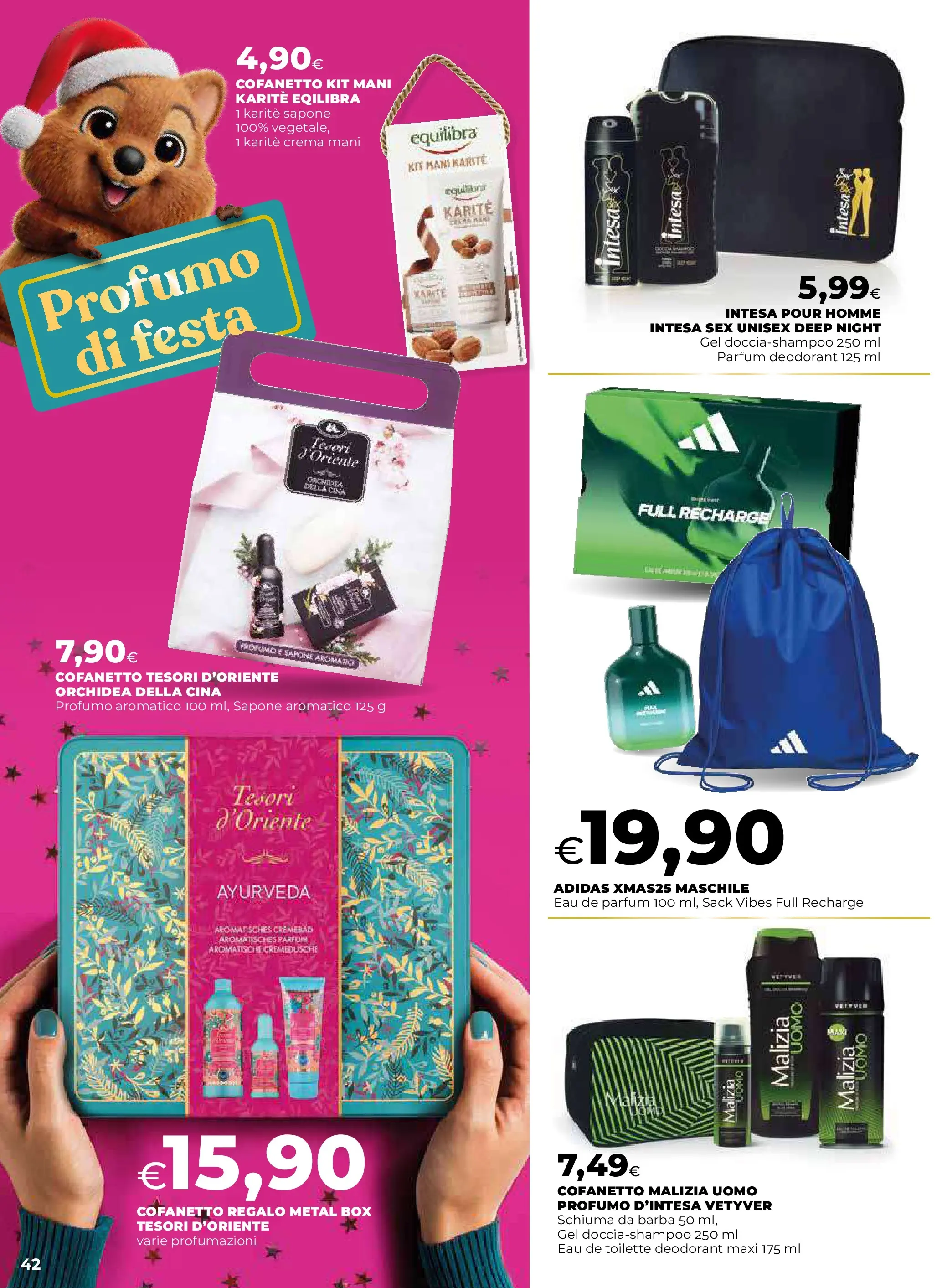 Anteprima volantino Ipercoop dal ﻿20/11/2025﻿ ﻿- nuovo offerte | Pagina: 42 | Prodotti: Crema, Schiuma da barba, Sapone, Orchidea