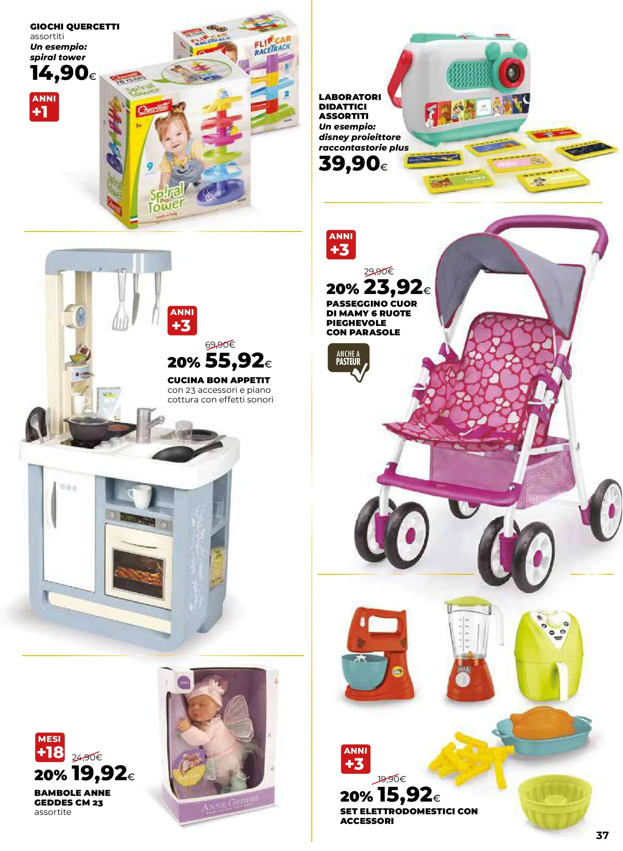 Anteprima volantino Ipercoop dal ﻿20/11/2025﻿ ﻿- nuovo offerte | Pagina: 37 | Prodotti: Piano cottura, Passeggino
