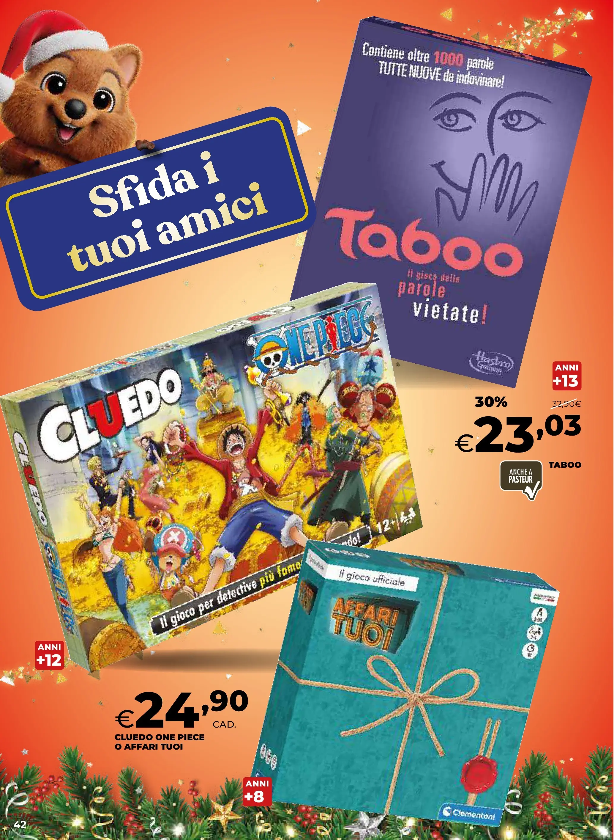 Anteprima volantino Ipercoop dal ﻿20/11/2025﻿ ﻿- nuovo offerte | Pagina: 42 | Prodotti: Gioco