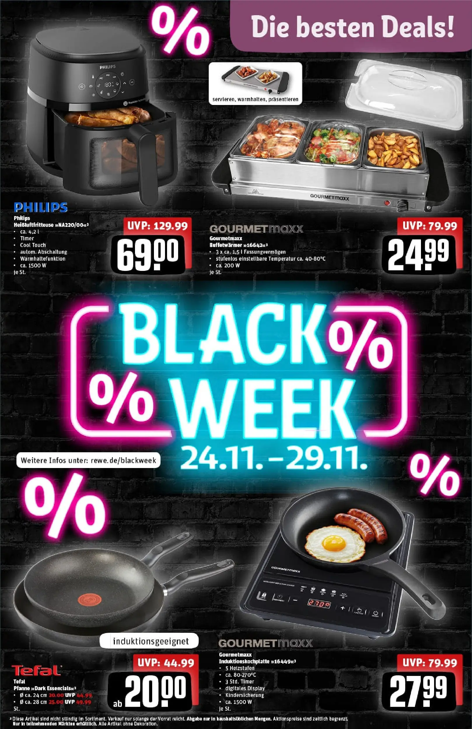 REWE Prospekt ab 23.11.2025 zum Blättern » Angebote | Seite: 29 | Produkte: Philips, Heißluftfritteuse