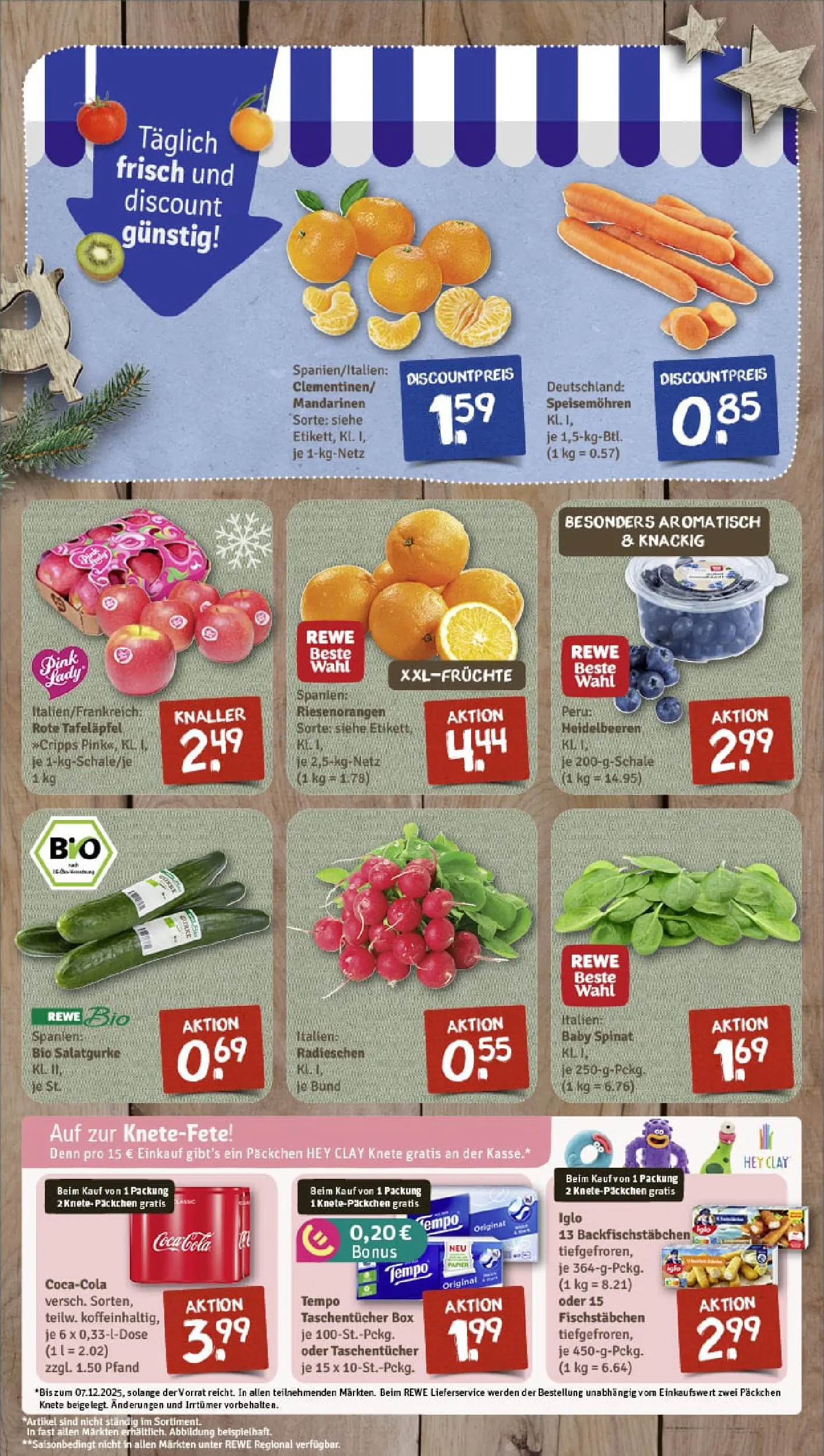 REWE Prospekt ab 23.11.2025 zum Blättern » Angebote | Seite: 3
