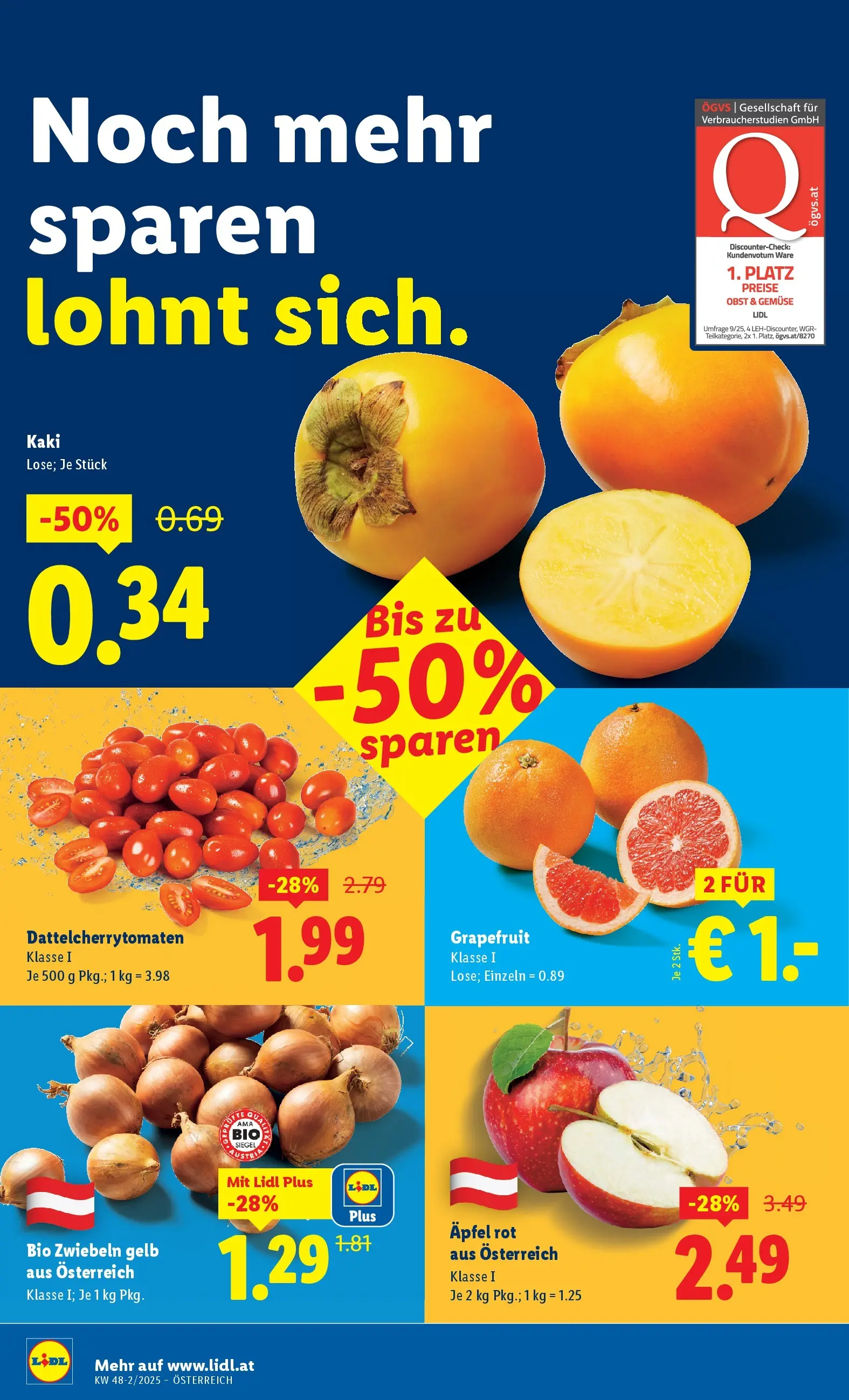 Lidl - Lidl: Flugblatt in deiner Nähe ab 26.11.2025 - Angebote ab donnerstag | Seite: 4 | Produkte: Zwiebeln, Gemüse, Obst, Äpfel
