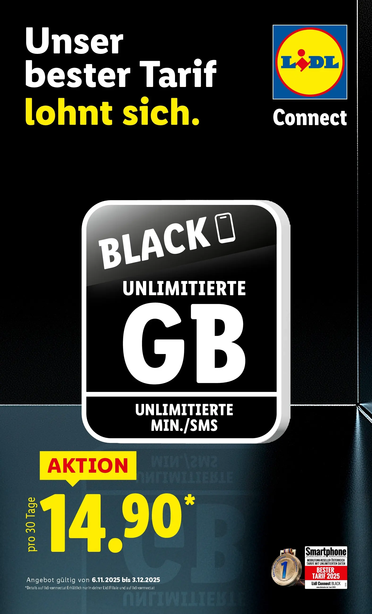 Lidl - Lidl: Flugblatt in deiner Nähe ab 26.11.2025 - Angebote ab donnerstag | Seite: 50 | Produkte: Smartphone
