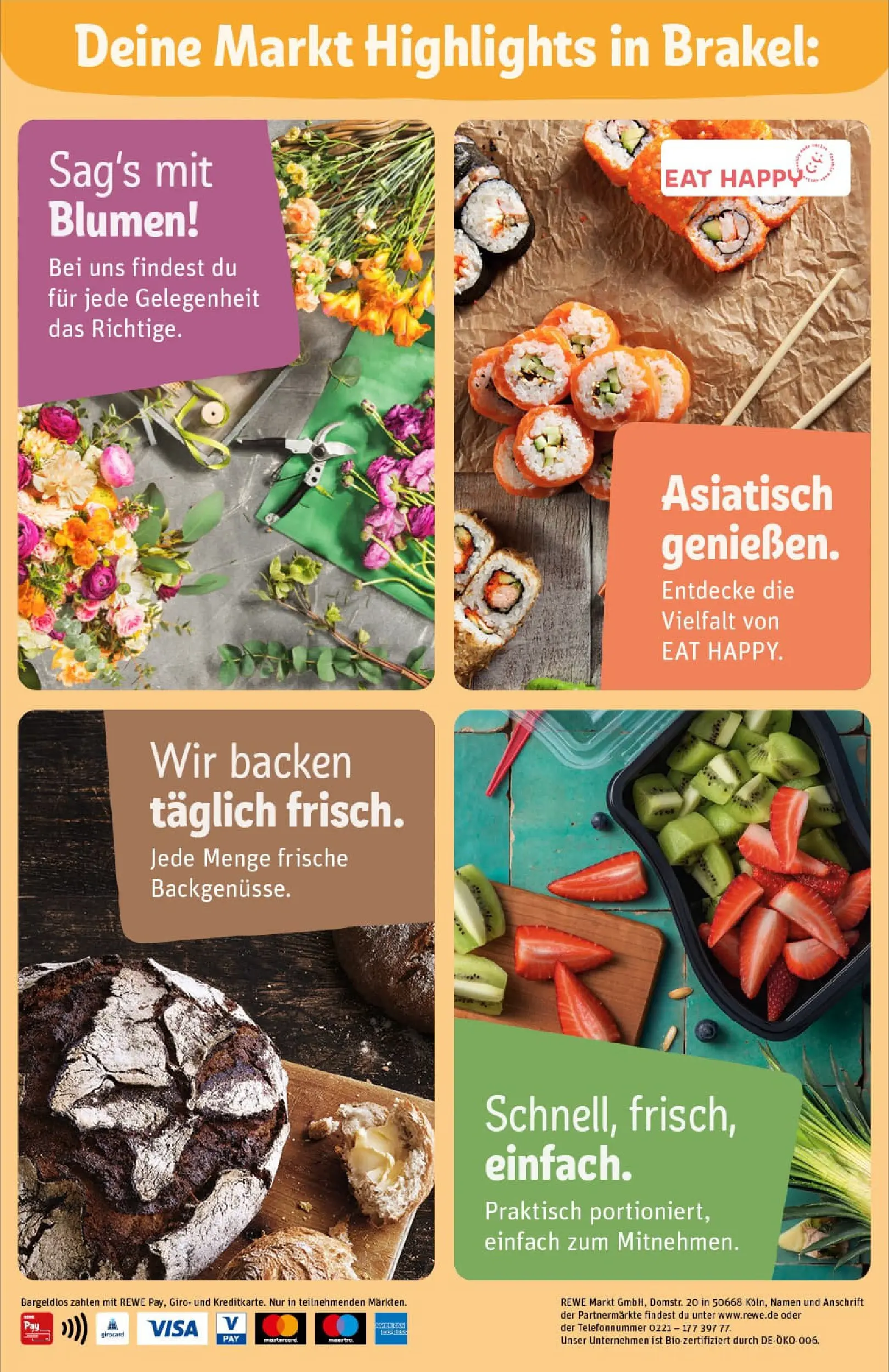 REWE Prospekt ab 23.11.2025 zum Blättern » Angebote | Seite: 2 | Produkte: Blumen