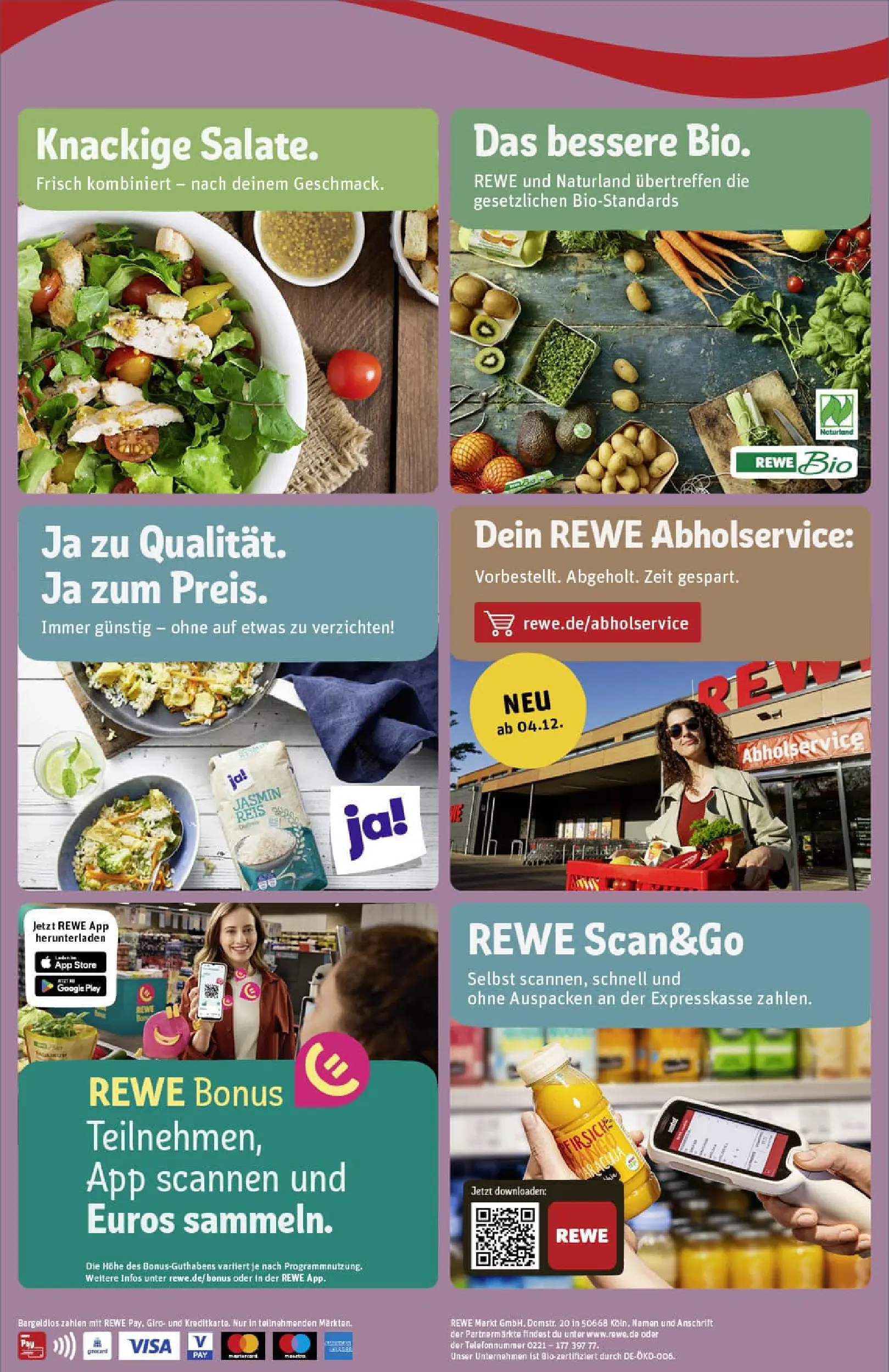 REWE Prospekt ab 23.11.2025 zum Blättern » Angebote | Seite: 4 | Produkte: Mango, Reis