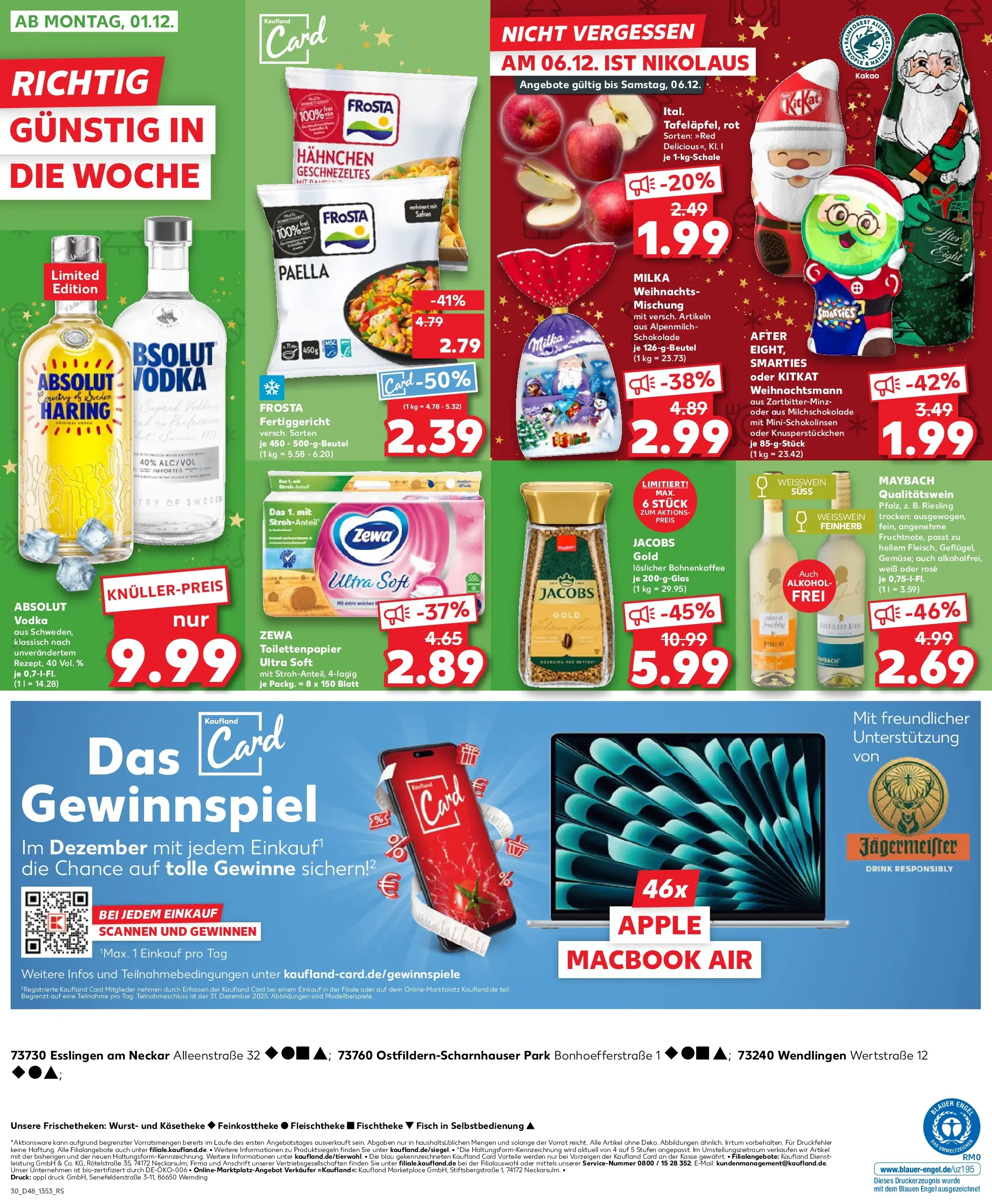 Prospekt Kaufland ab 26.11.2025 » Angebote Online zum Blättern | Seite: 30