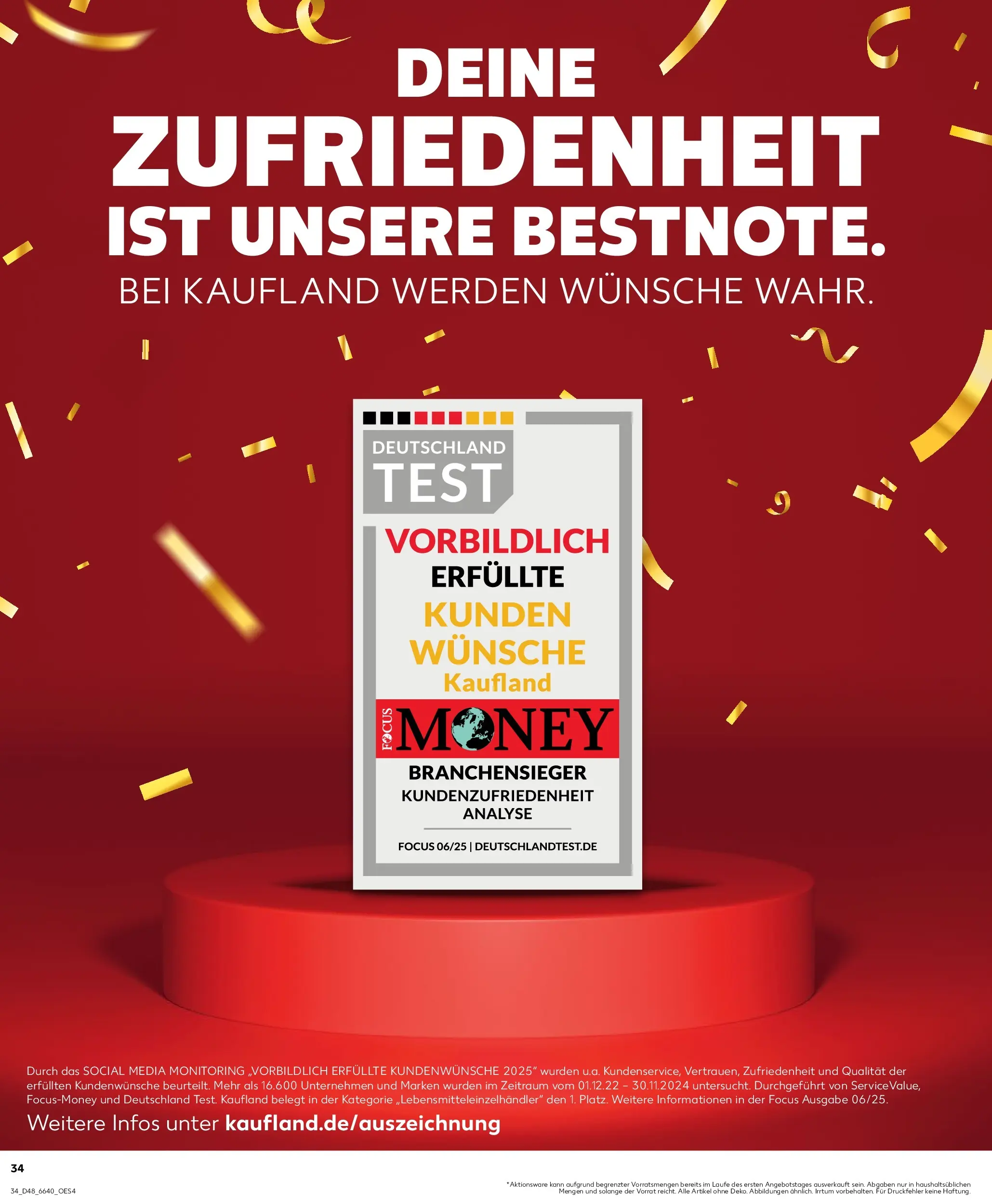 Prospekt Kaufland ab 26.11.2025 » Angebote Online zum Blättern | Seite: 34