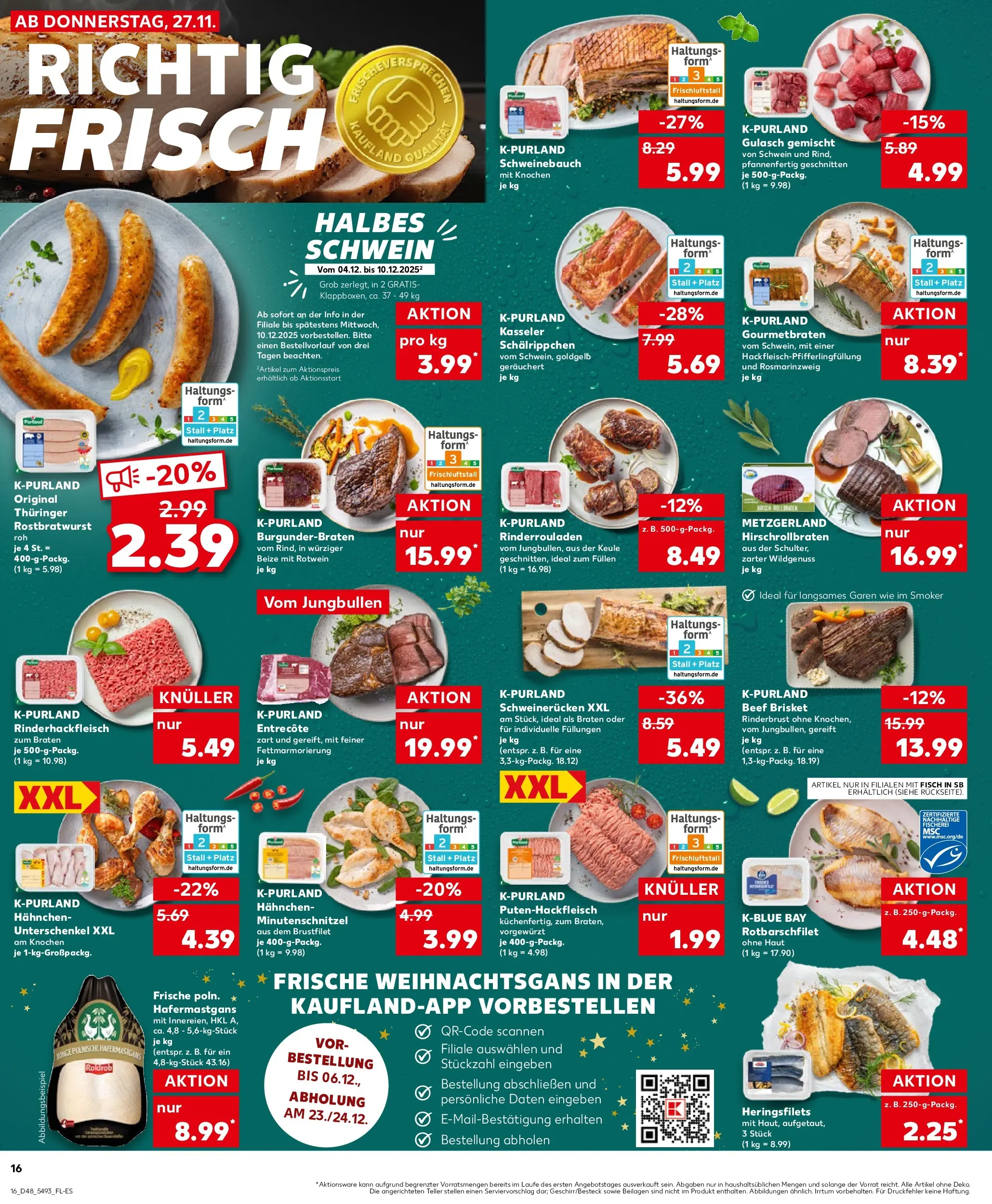 Prospekt Kaufland ab 26.11.2025 » Angebote Online zum Blättern | Seite: 16