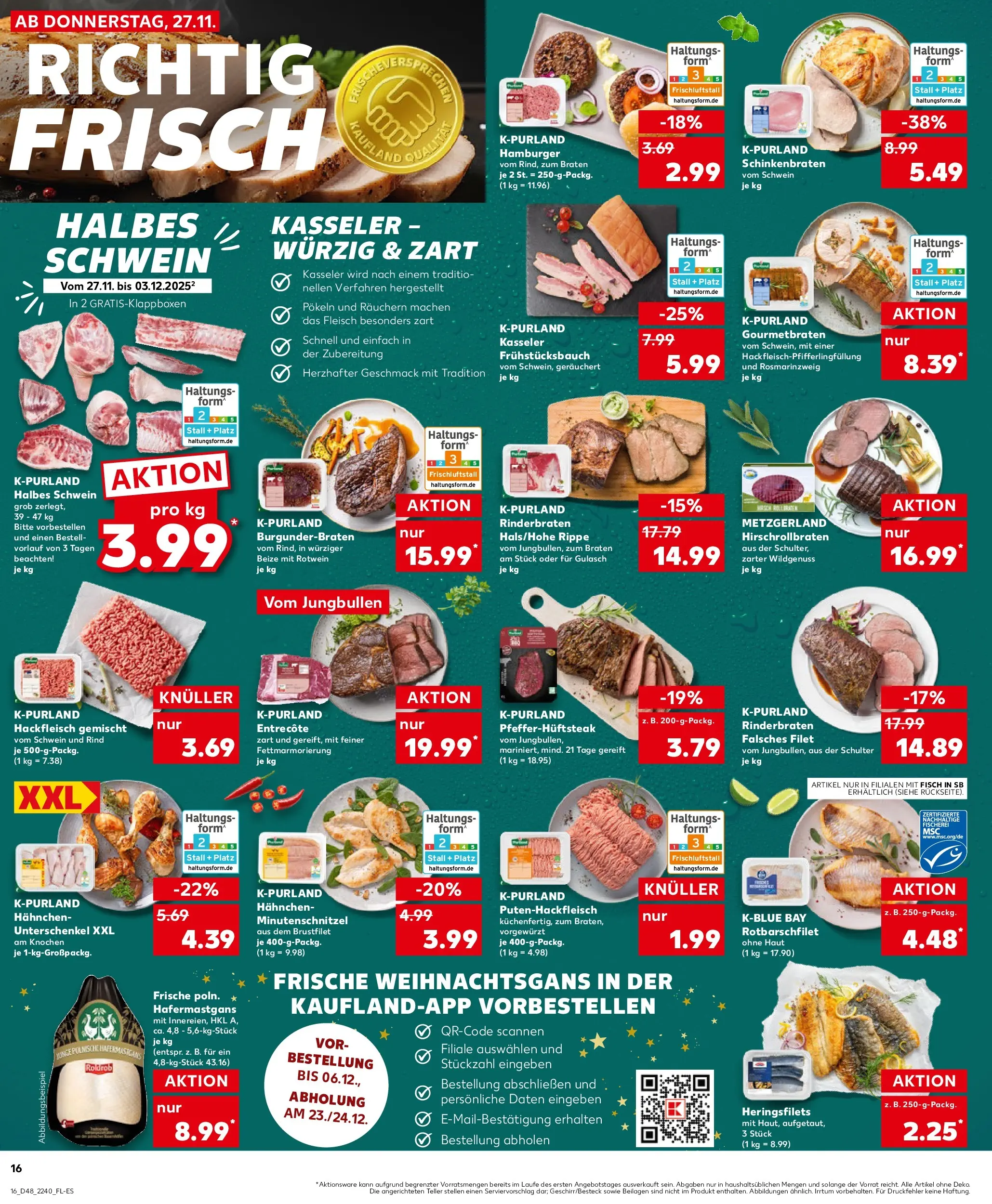 Prospekt Kaufland ab 26.11.2025 » Angebote Online zum Blättern | Seite: 16