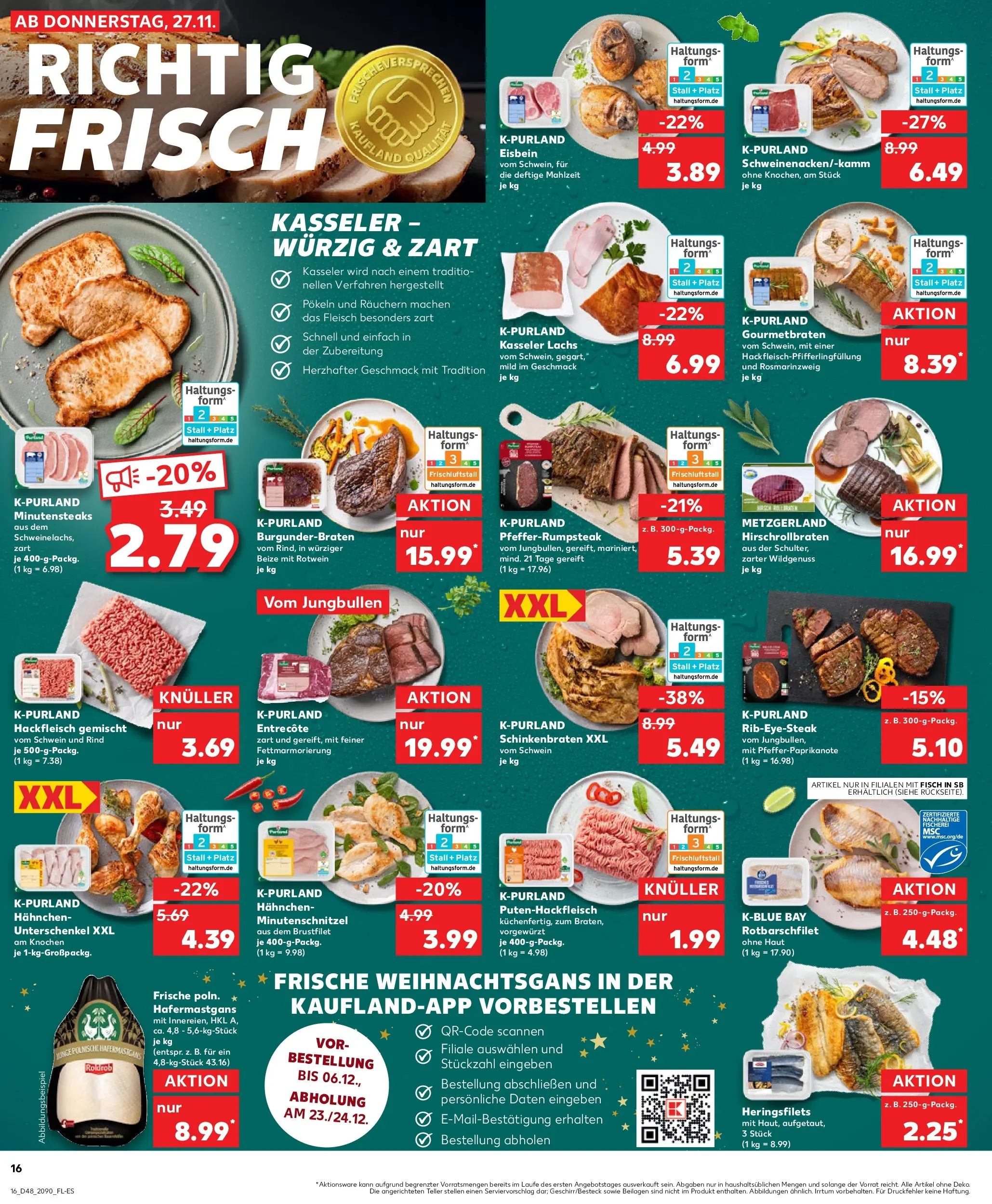 Prospekt Kaufland ab 26.11.2025 » Angebote Online zum Blättern | Seite: 16