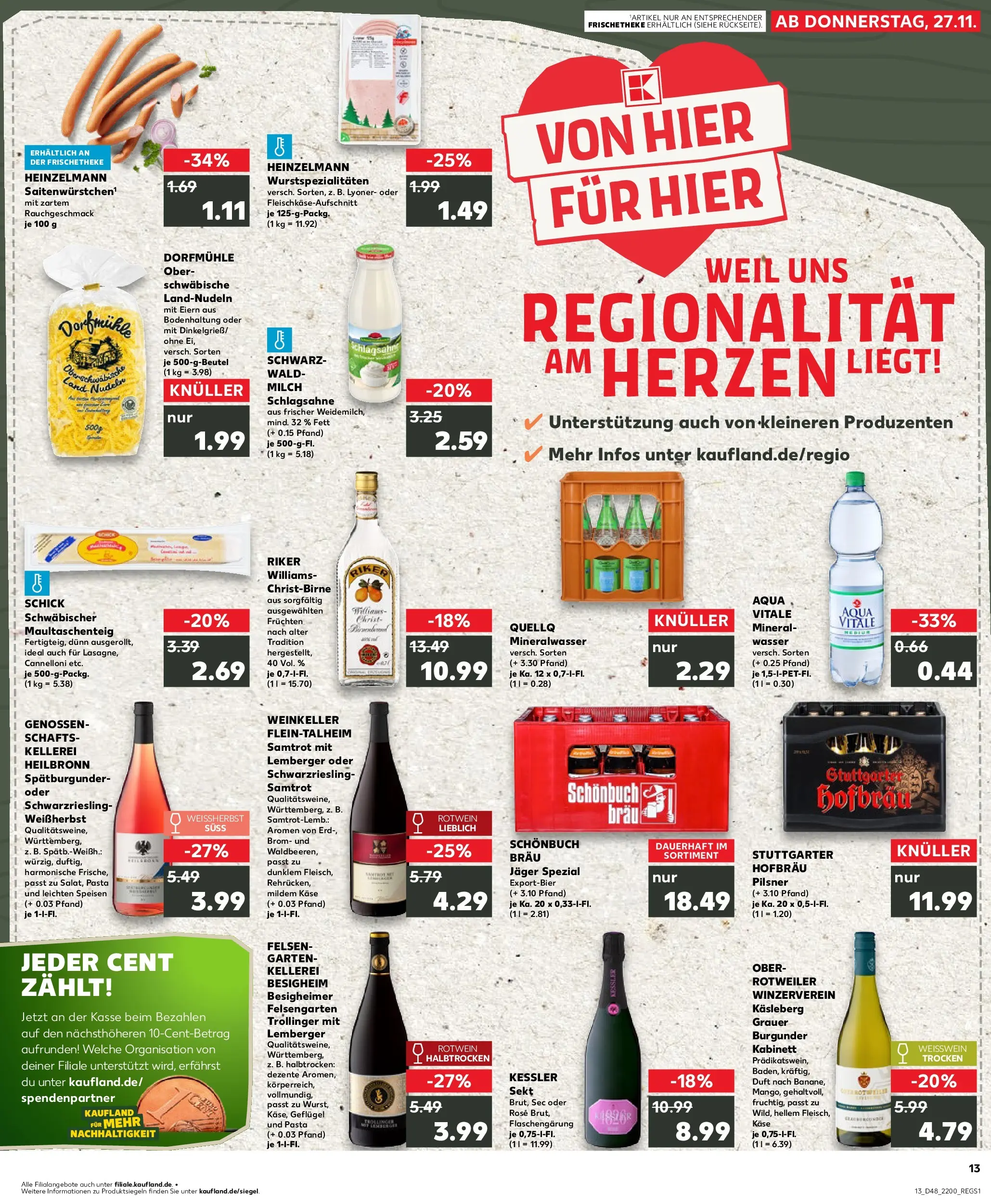 Prospekt Kaufland ab 26.11.2025 » Angebote Online zum Blättern | Seite: 13