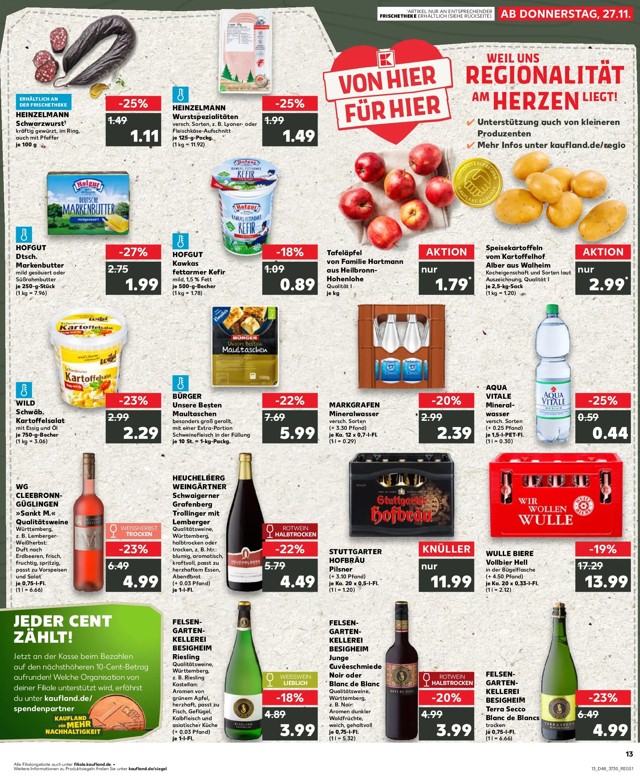 Prospekt Kaufland ab 26.11.2025 » Angebote Online zum Blättern | Seite: 1