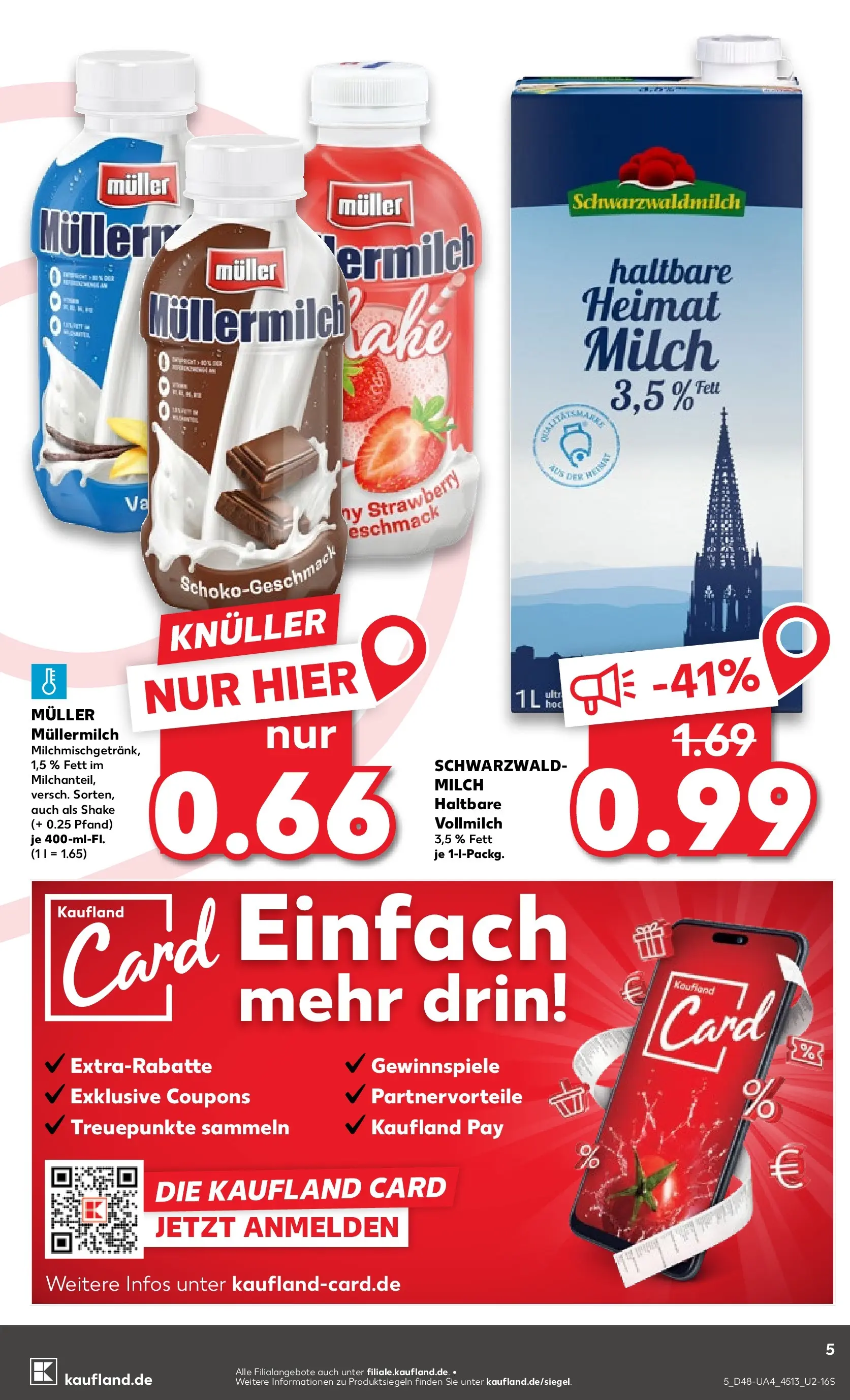 Prospekt Kaufland ab 27.11.2025 » Angebote Online zum Blättern | Seite: 6 | Produkte: Milch, Müllermilch, Muller mullermilch